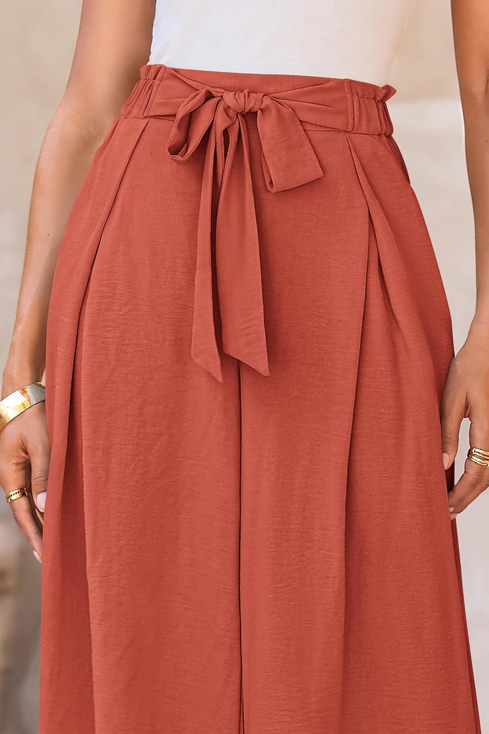 Women's Wide Leg Work Pants Business Casual High Waisted Palazzo Trouser Summer Clothes Women's Wide Leg Work Pants Business Casual High Waisted Palazzo Trouser Summer Clothes