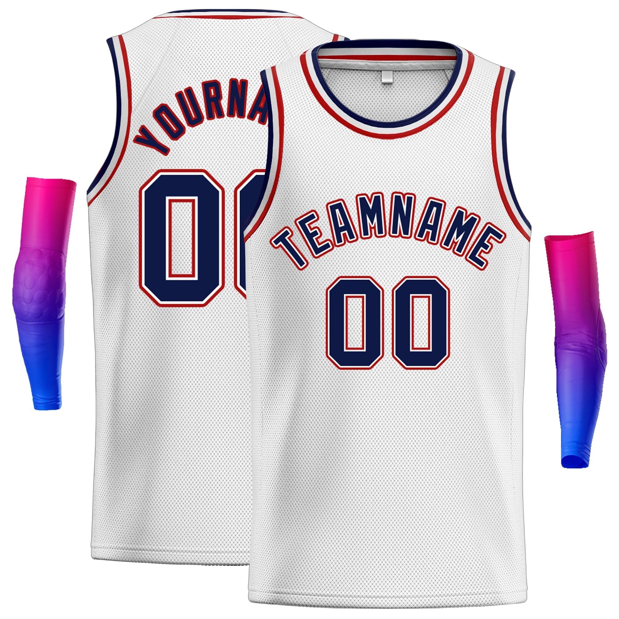 Custom Classic Tops Herren-Freizeit-Basketballtrikot