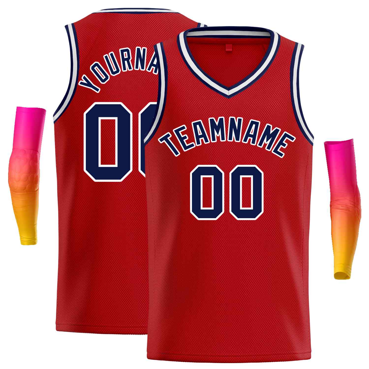Custom Classic Tops Herren-Freizeit-Basketballtrikot