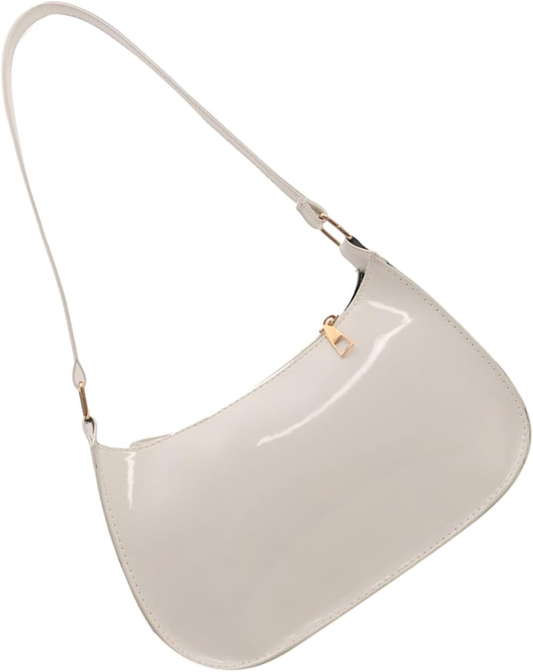 Retro PU Leather Shoulder Bag for Women Elegant Underarm Satchel Purse Fashionable Evening Handbag Armpit Women & 39 s Night Out