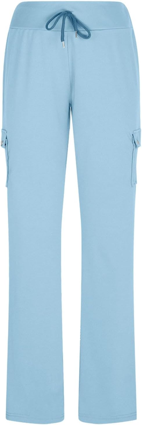 Cargo Leggings with Pockets for Women Scrunch Butt Lifting Workout High Waisted Gym Yoga Pants