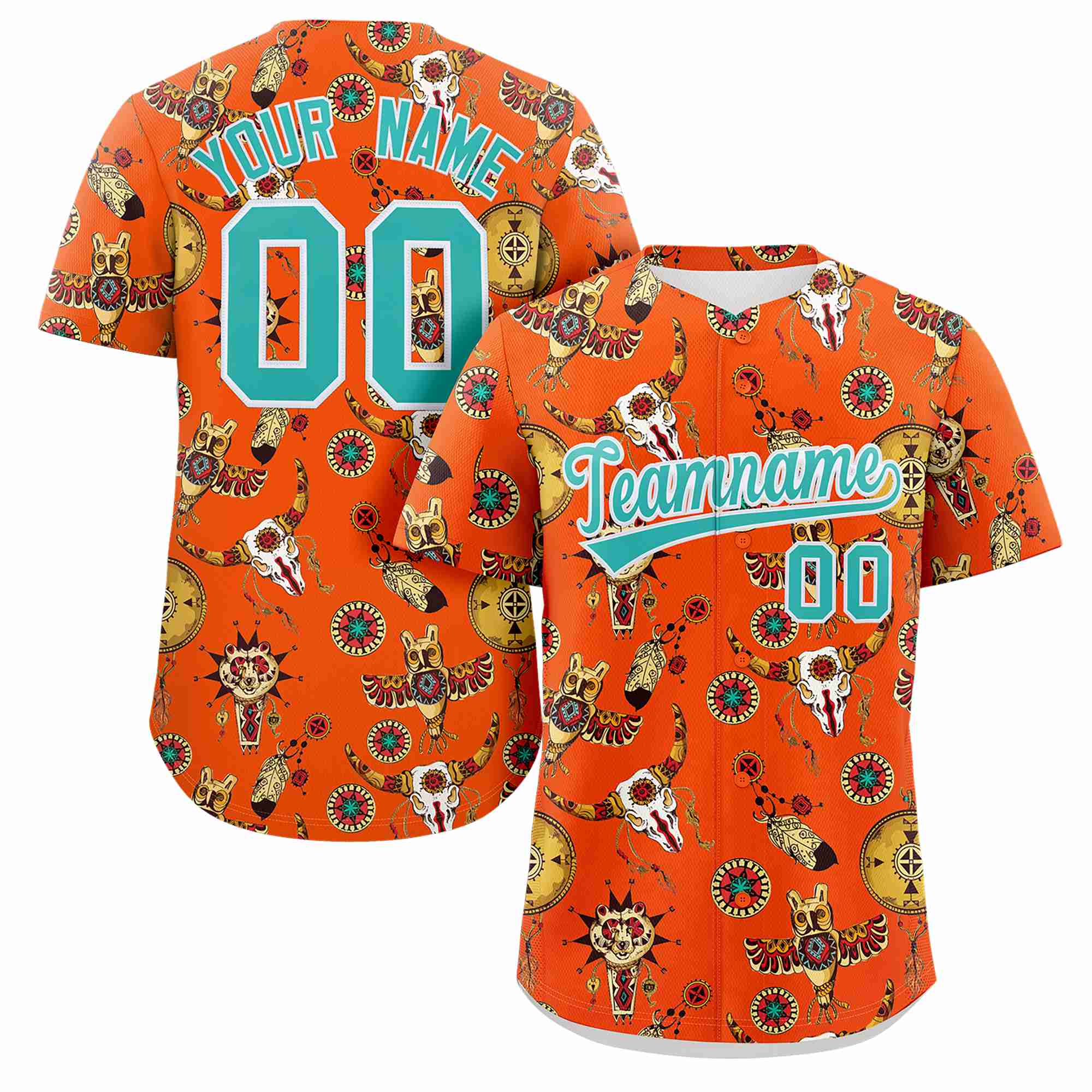 Benutzerdefiniertes 3D-Graffiti-Muster, personalisiertes Design, authentisches Baseball-Trikot
