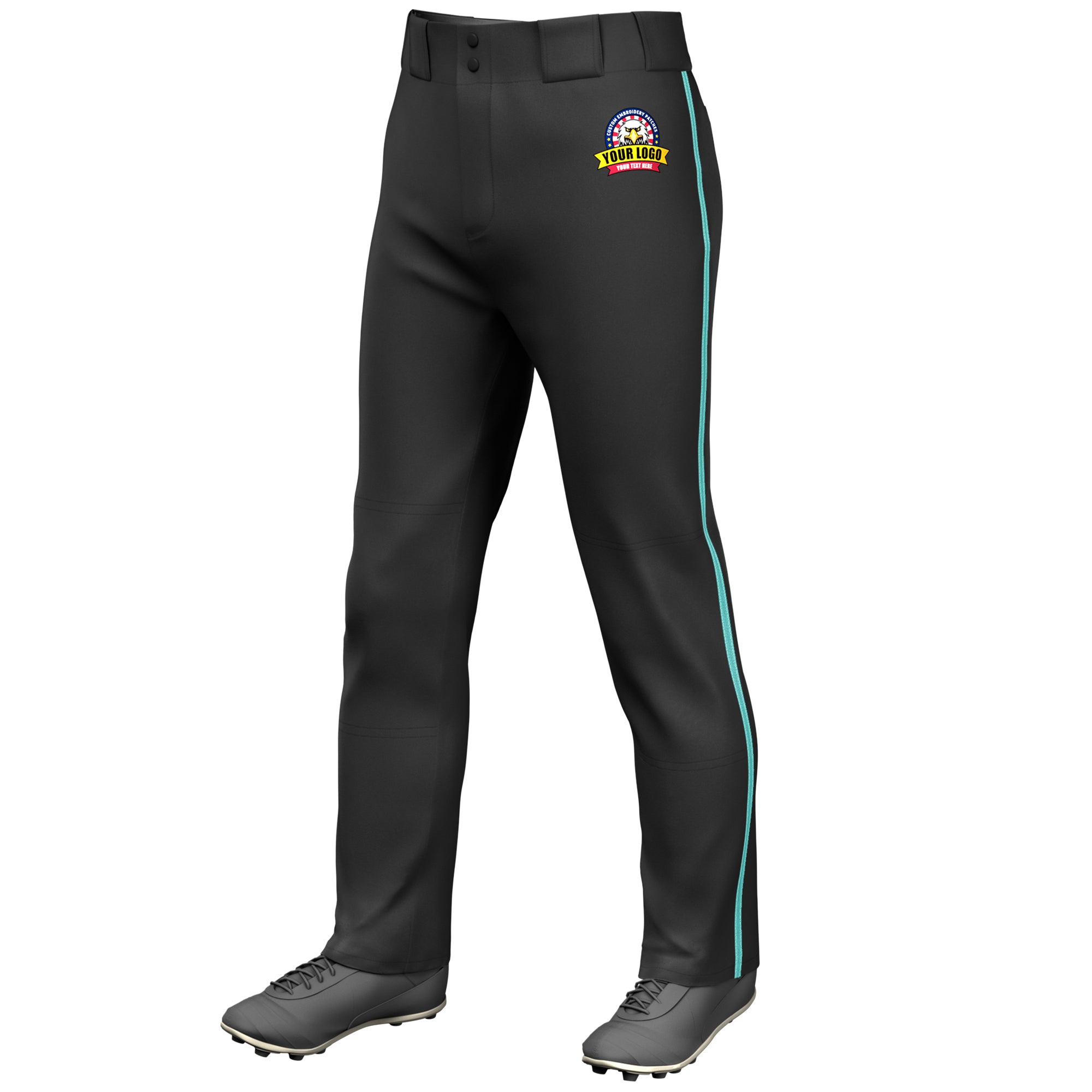 Custom Classic Fit Stretch Practice Loose-fit Baseball Pants