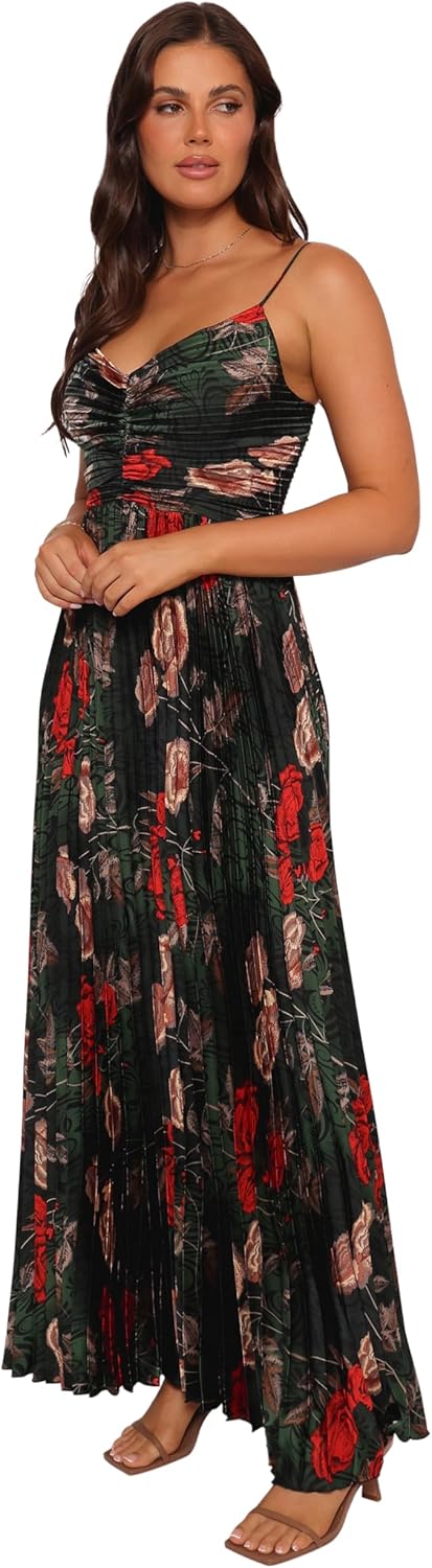 Women's Naira Pleated Maxi Dress