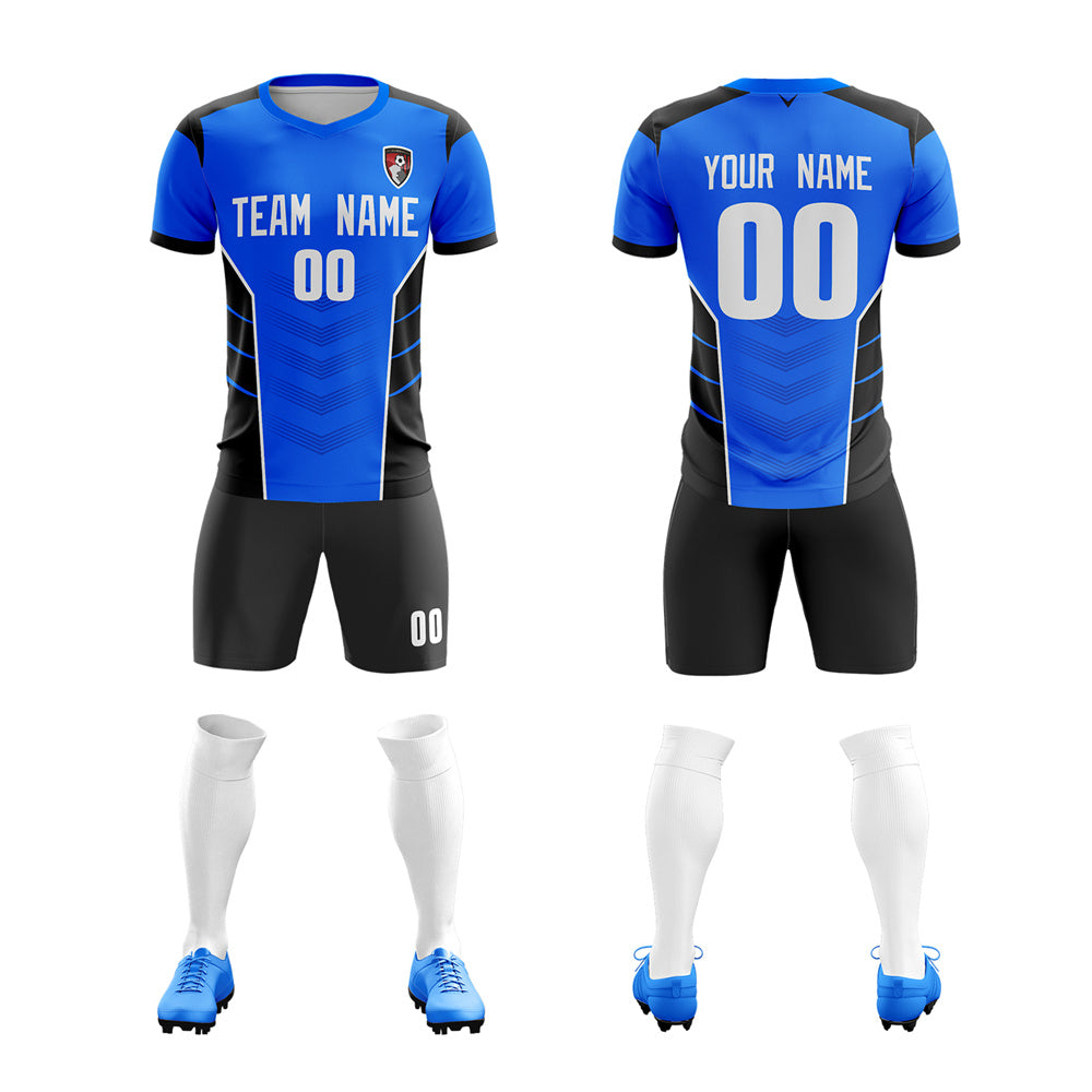 Maßgeschneiderte Soft-Trainingsuniform-Fußball-Sets-Trikots
