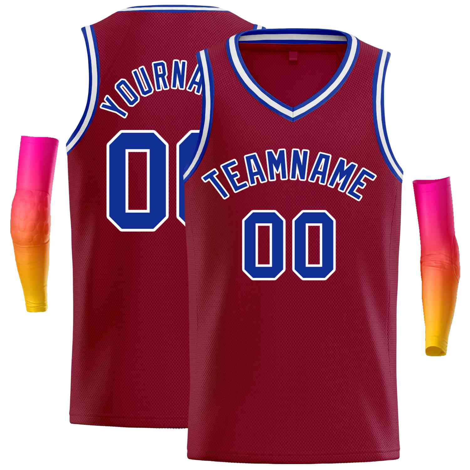 Custom Classic Tops Herren-Freizeit-Basketballtrikot