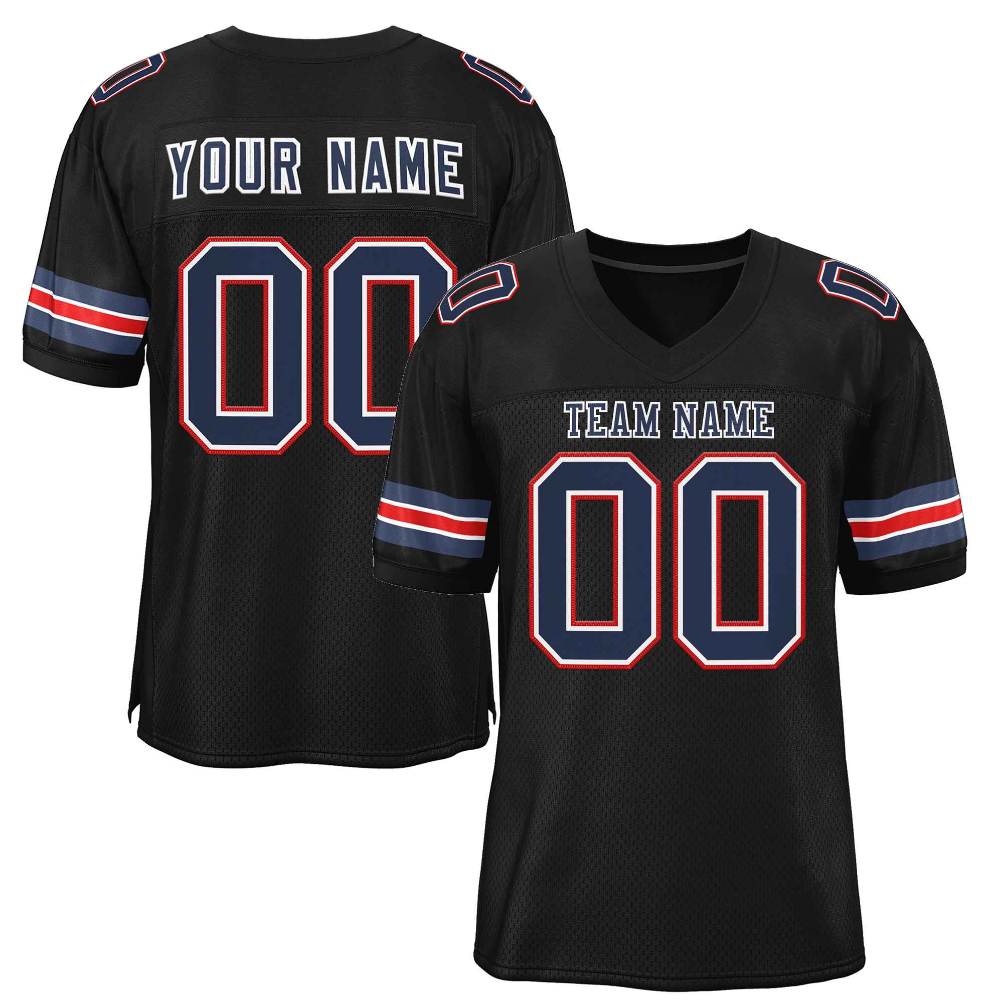 Maßgeschneidertes authentisches Fußballtrikot im klassischen Stil