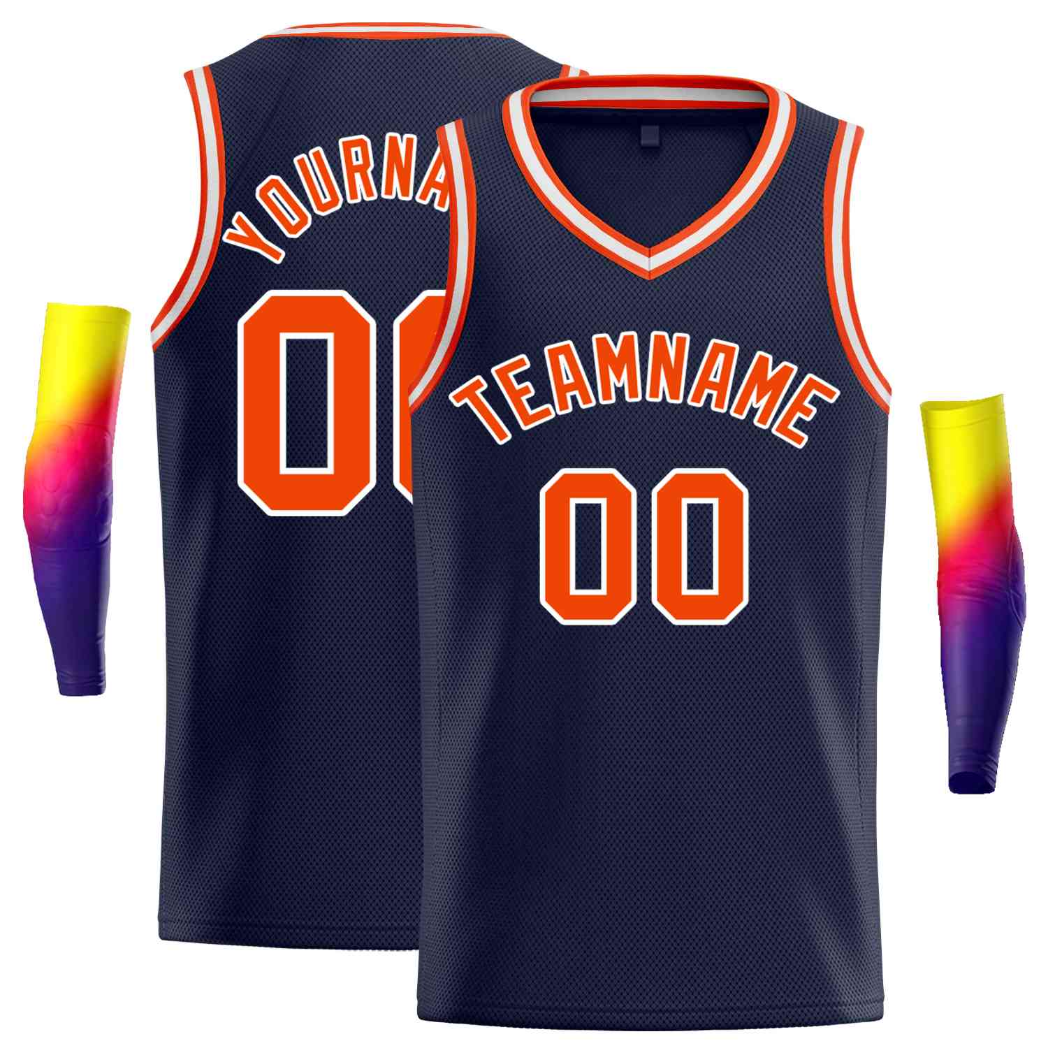 Custom Classic Tops Herren-Freizeit-Basketballtrikot