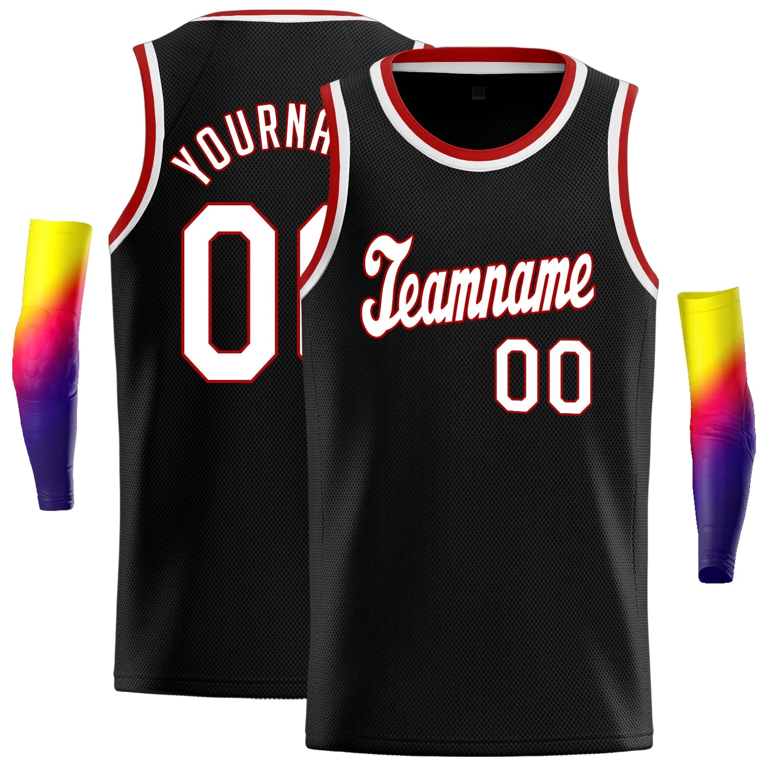 Custom Classic Tops Herren-Freizeit-Basketballtrikot
