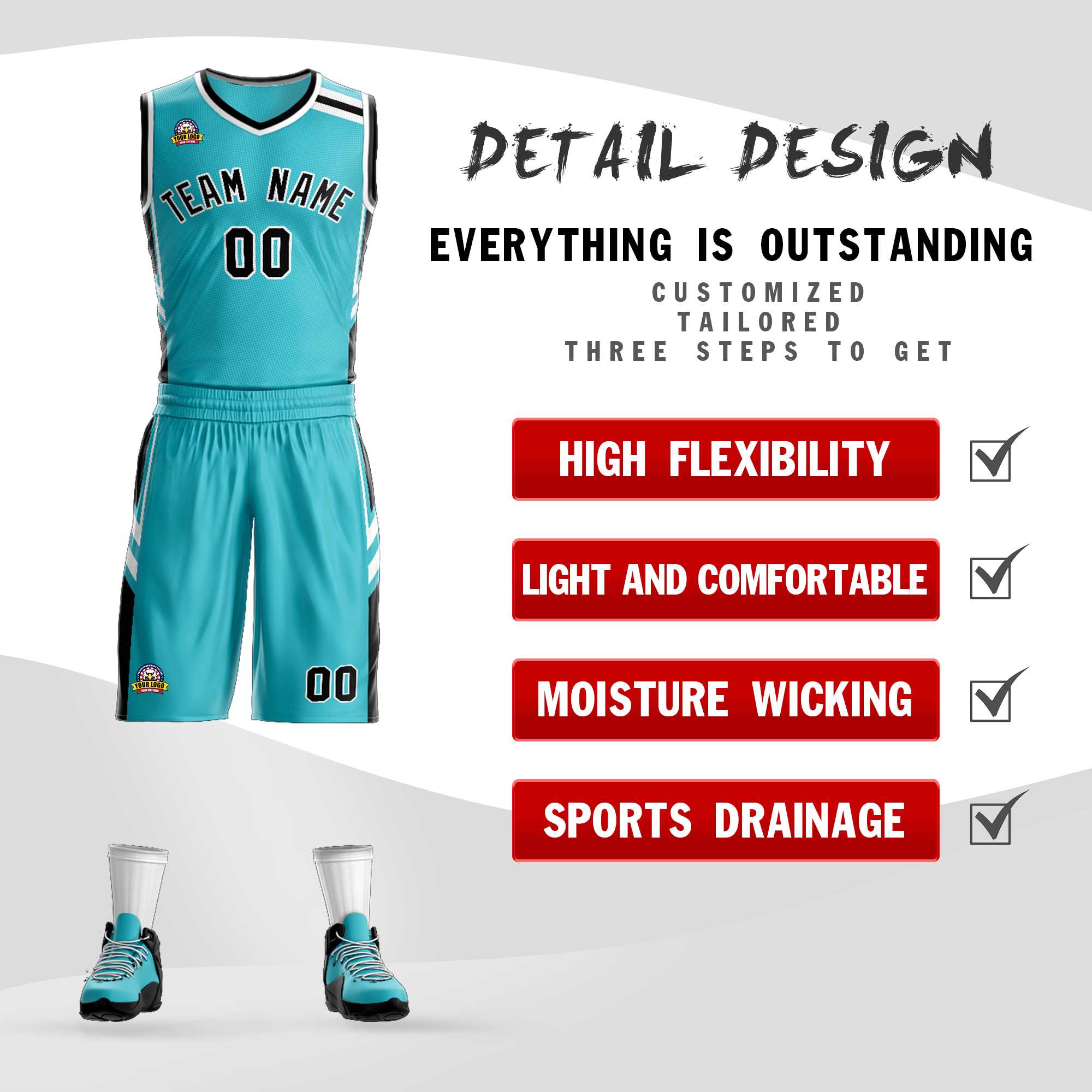 Custom Classic Sets Mesh-Basketballtrikot Custom Classic Sets Mesh-Basketballtrikot