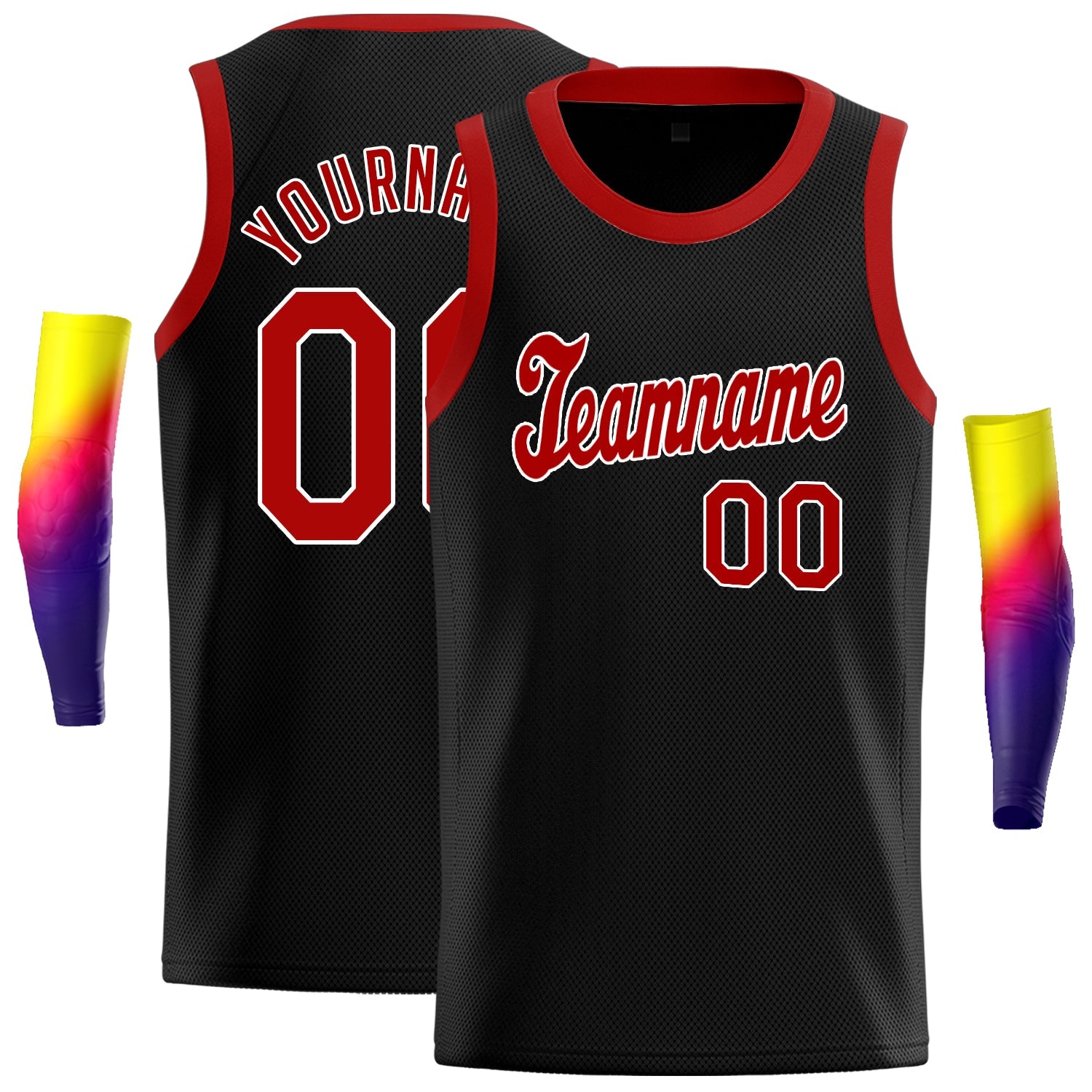 Custom Classic Tops Herren-Freizeit-Basketballtrikot