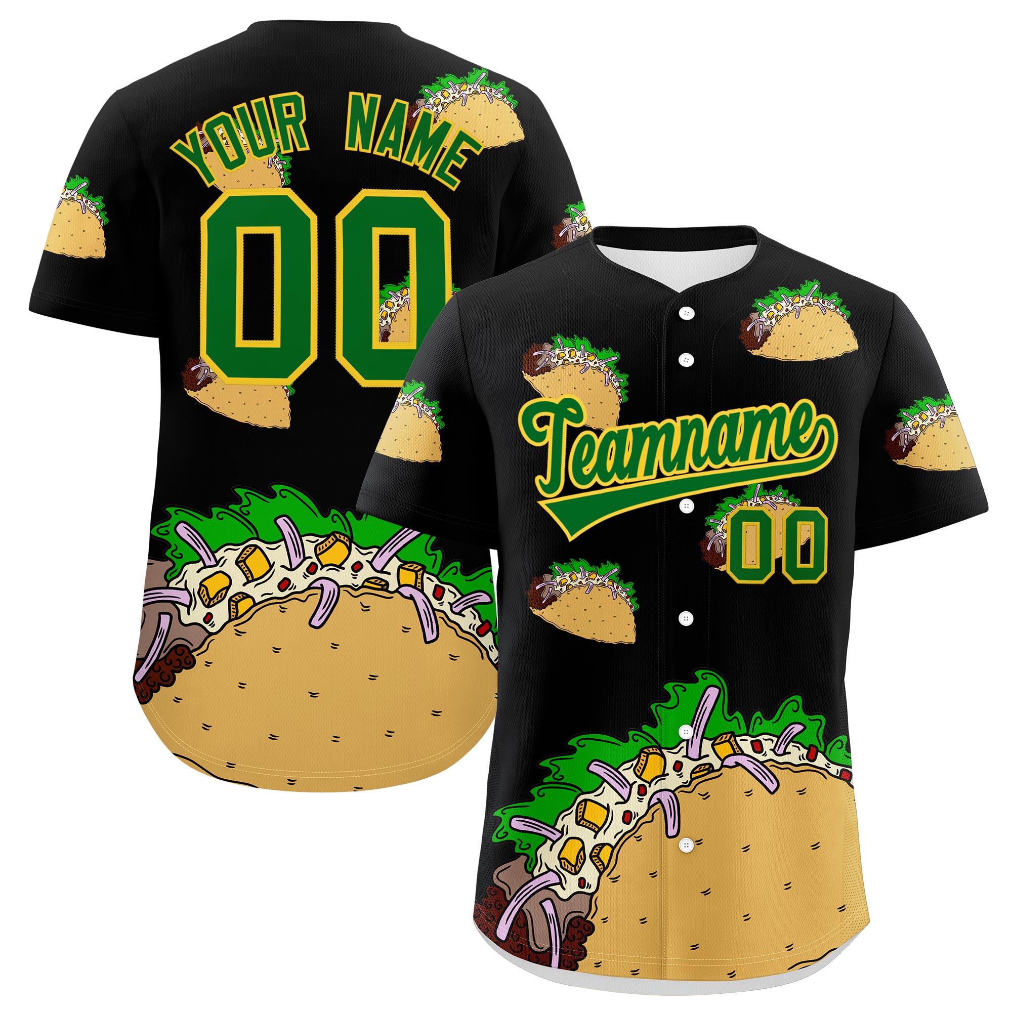 Benutzerdefiniertes Baseball-Trikot aus Stretchstoff mit Graffiti-Muster im mexikanischen Stil Benutzerdefiniertes Baseball-Trikot aus Stretchstoff mit Graffiti-Muster im mexikanischen Stil