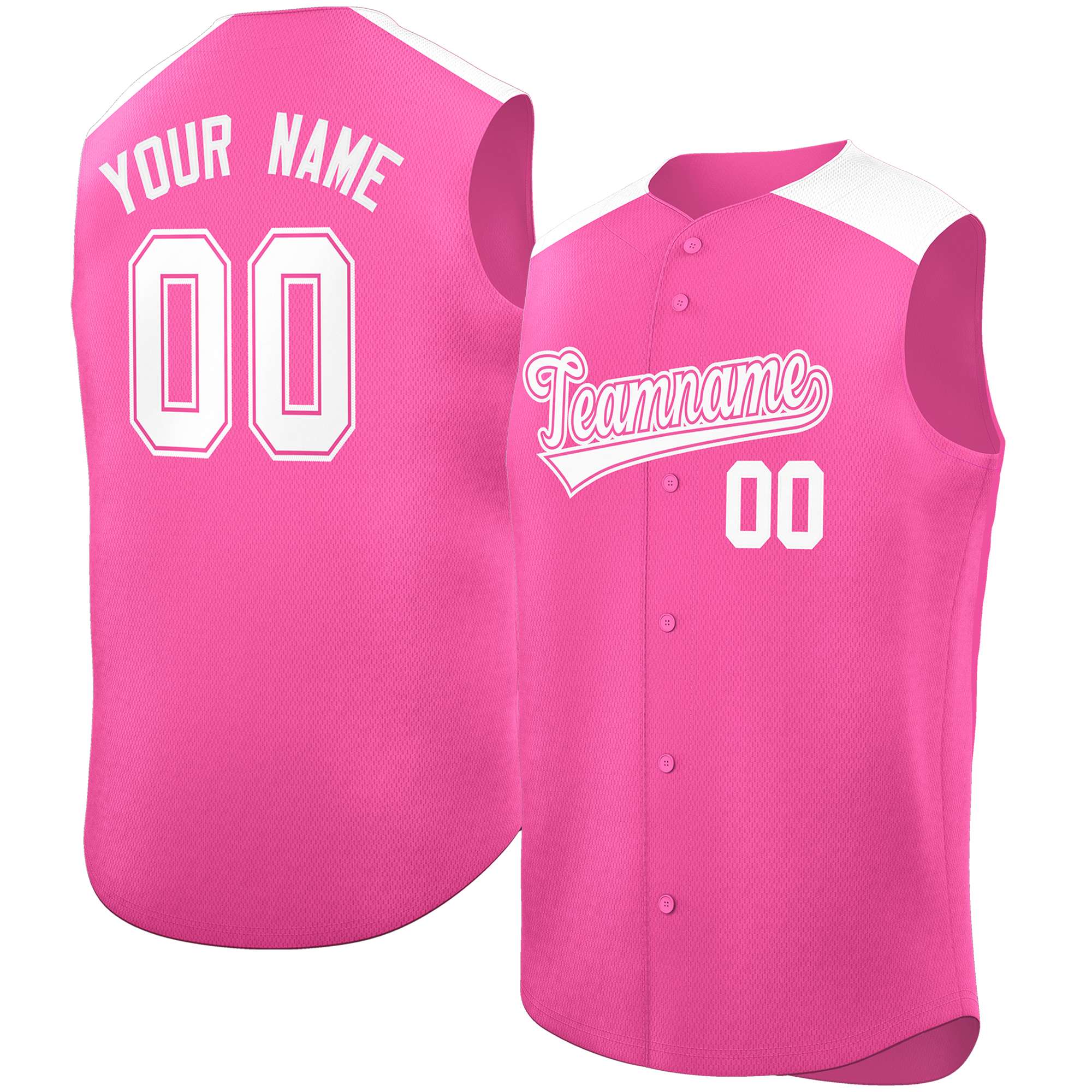 Benutzerdefinierte personalisierte klassische authentische ärmellose Baseball-Trikot