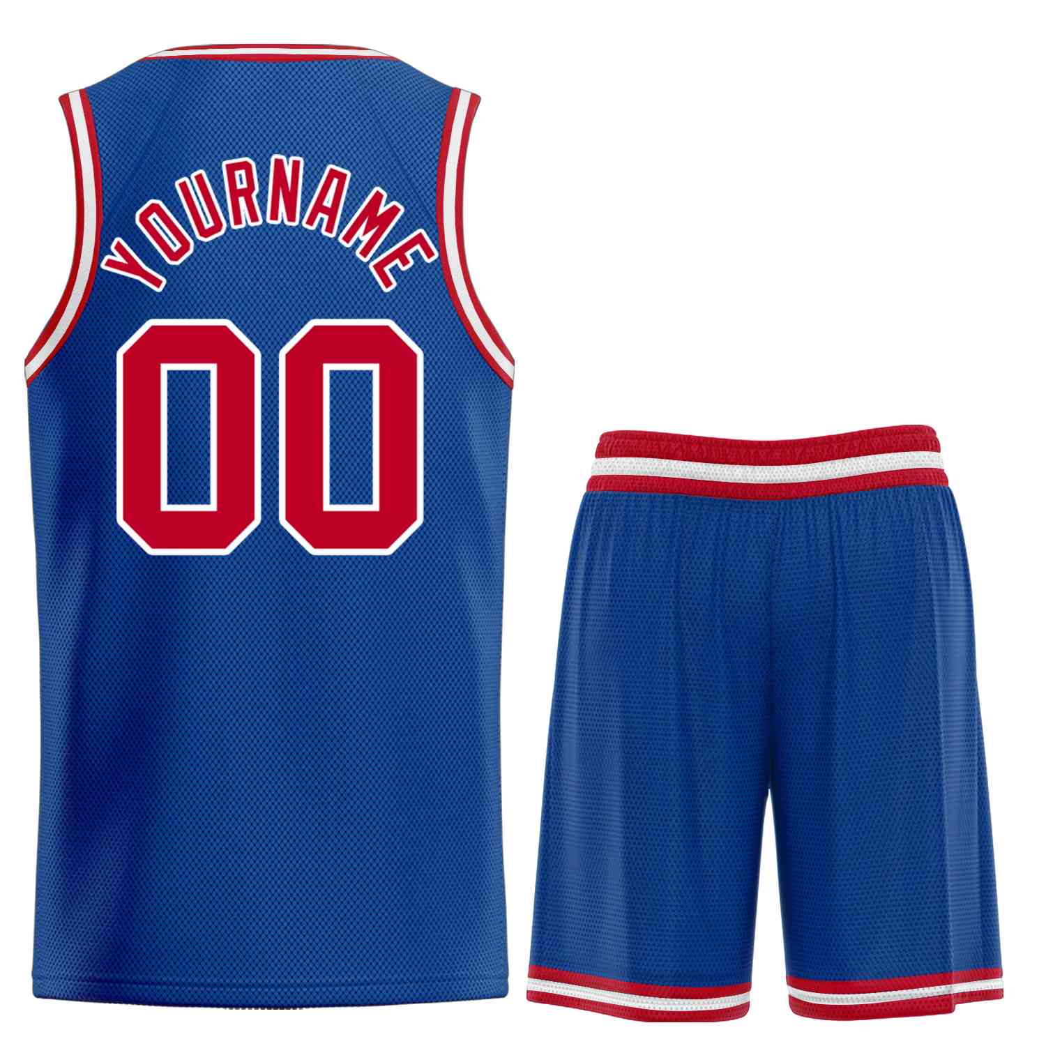 Custom Classic Sets gebogenes Basketballtrikot