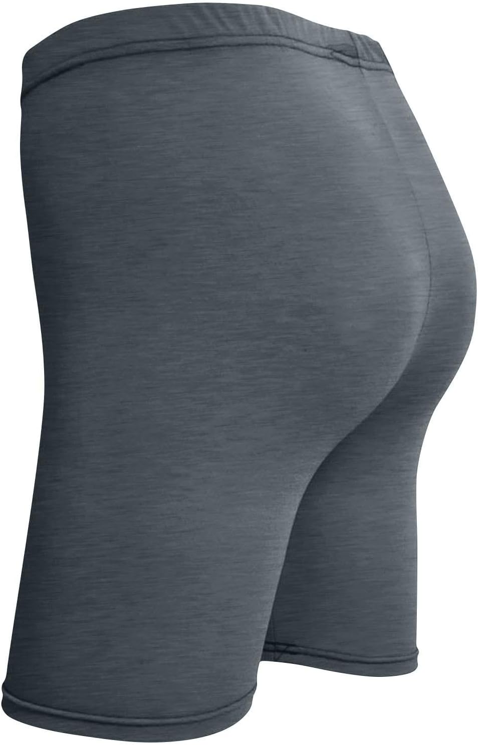 Women's Cotton Active Slip Shorts Stretch Yoga Soft Boy Short Pants Quick Dry Running Gym Ladies Leggings