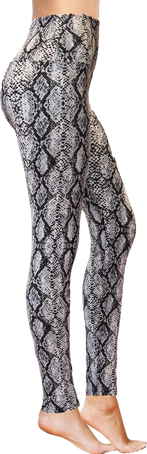 High Waisted Leggings for Women - Full Length Buttery Tummy Control Womens Workout Running Use