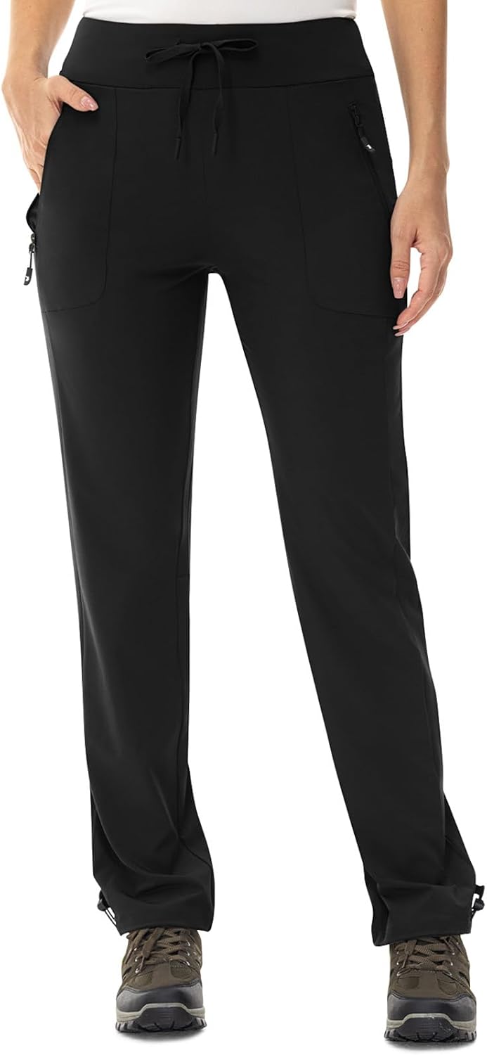 Women's Hiking Pants Lightweight Quick Dry Zipper Pockets