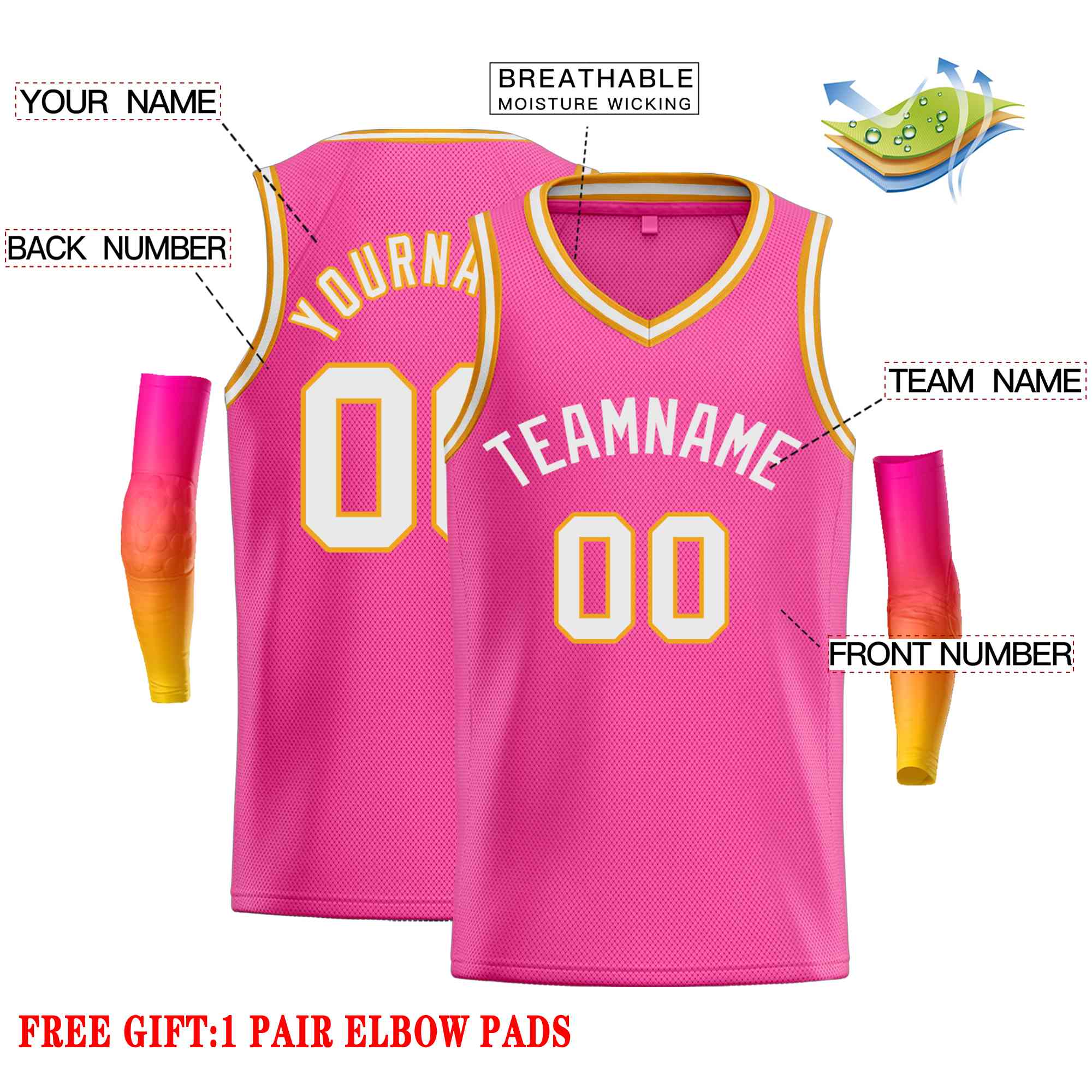 Custom Classic Tops Herren-Freizeit-Basketballtrikot