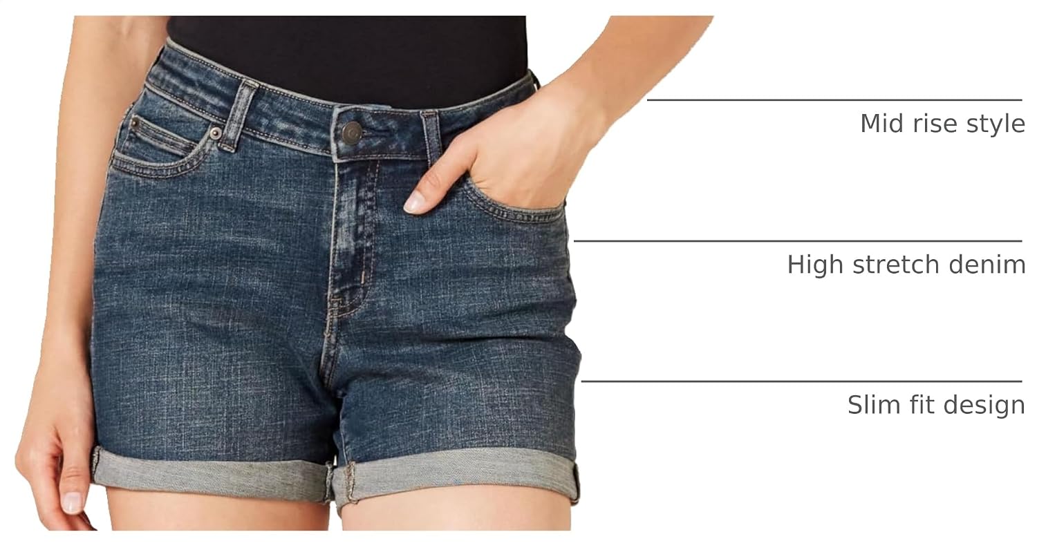 Women's Slim Fit Mid-Rise 4