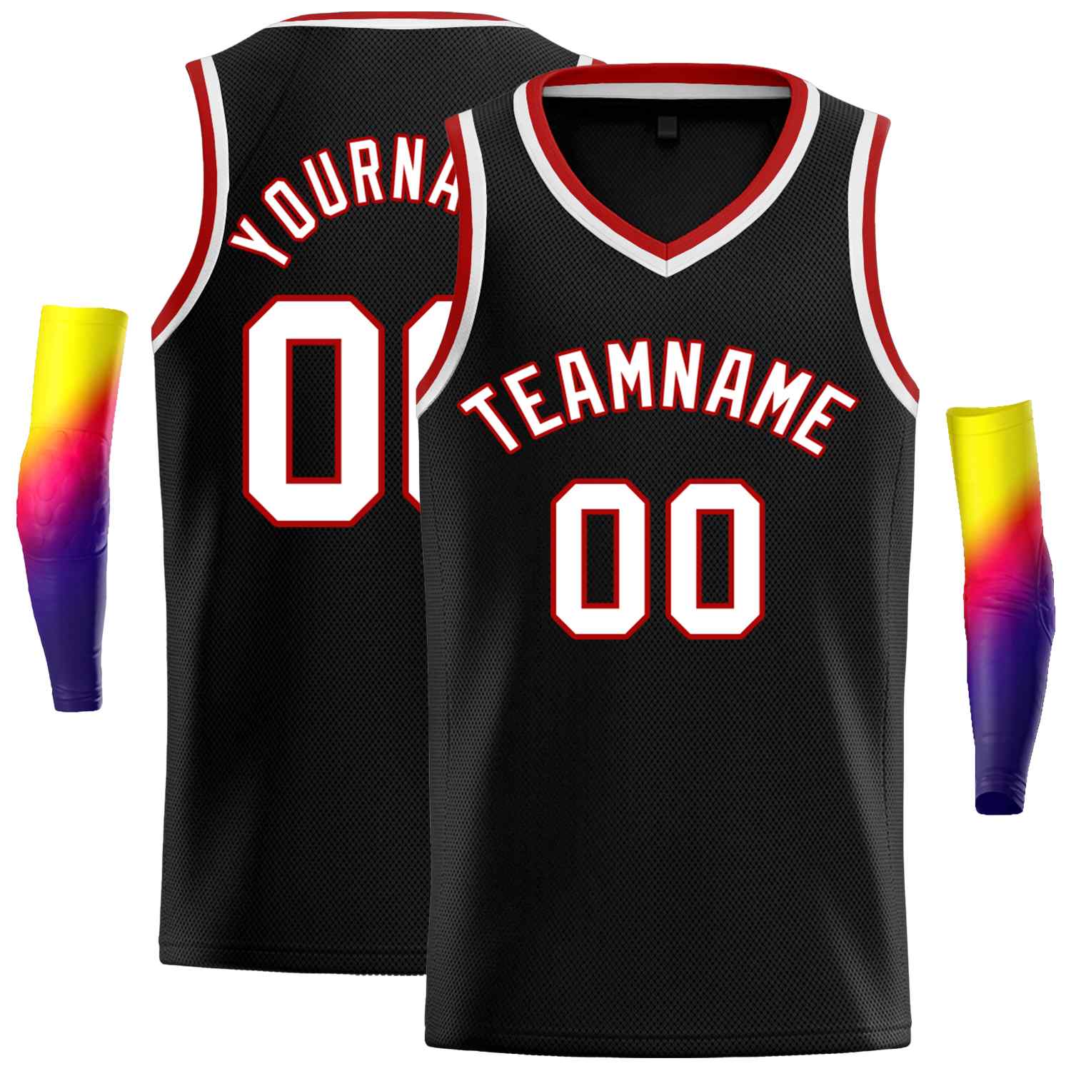 Custom Classic Tops Herren-Freizeit-Basketballtrikot