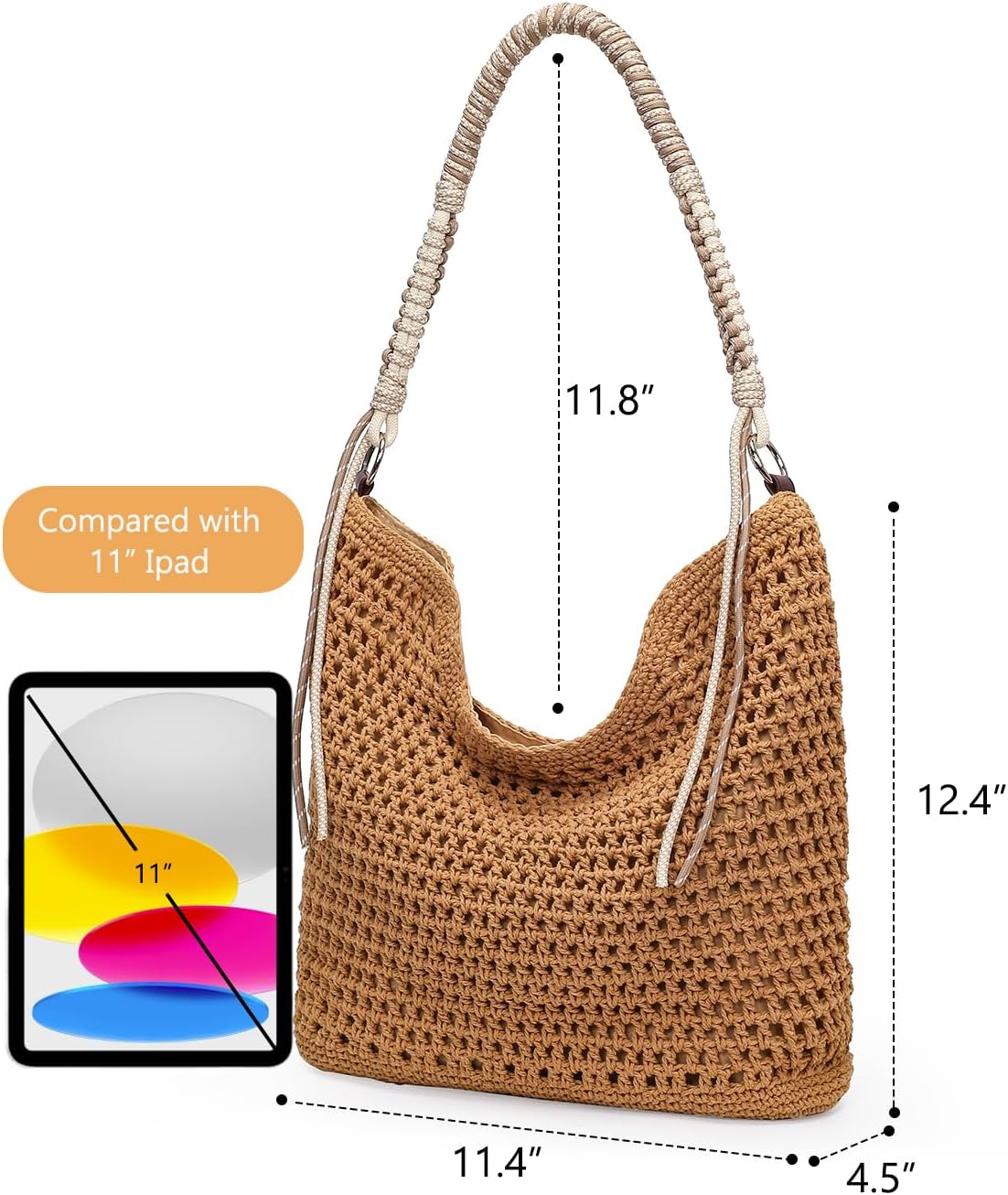 Women's PU Leather Tote Bag Tan