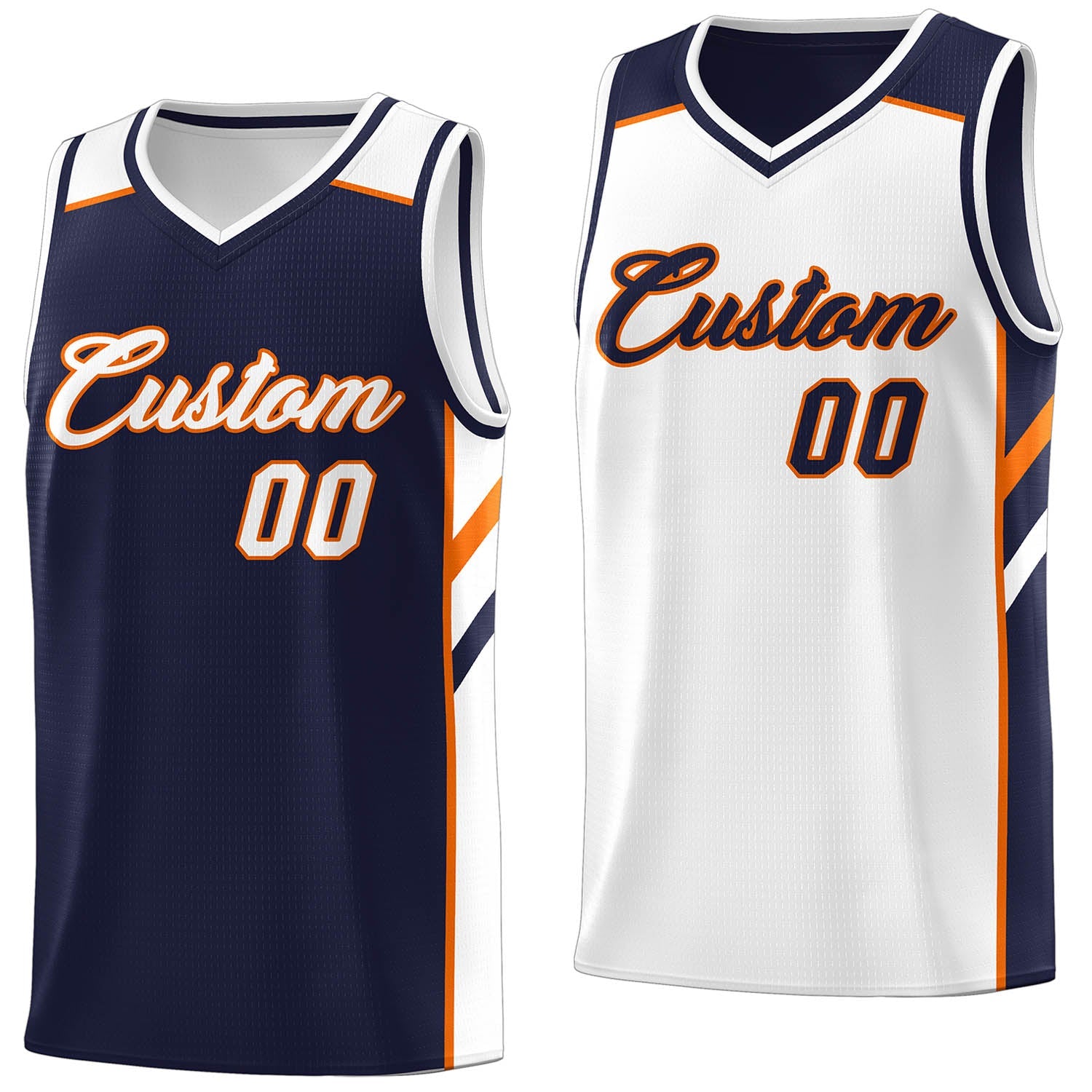 Benutzerdefiniertes Sport-Basketballtrikot mit doppelseitigen Oberteilen