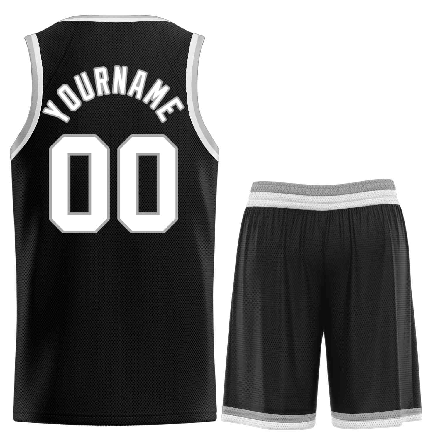 Custom Classic Sets gebogenes Basketballtrikot