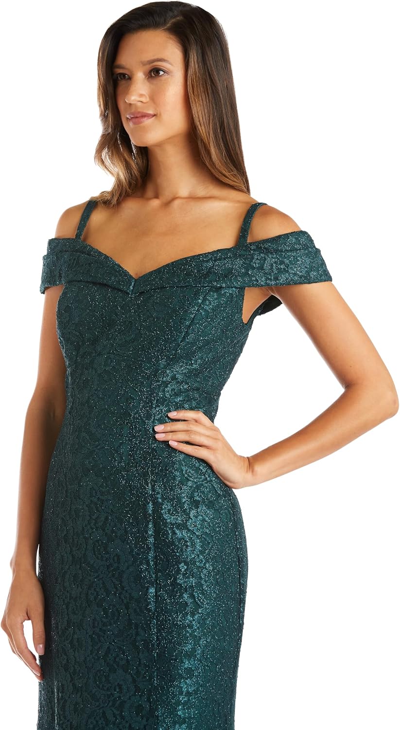 Women's Embellished Full-Length Gown W\/Illusion V-Neck & Back Zipper Cocktail Attire Women's Embellished Full-Length Gown W\/Illusion V-Neck & Back Zipper Cocktail Attire