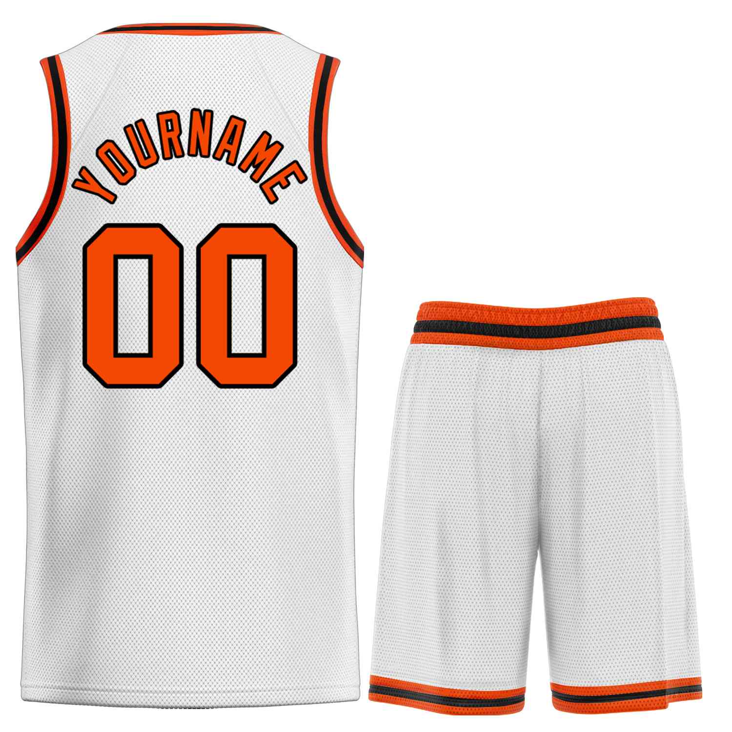 Custom Classic Sets gebogenes Basketballtrikot