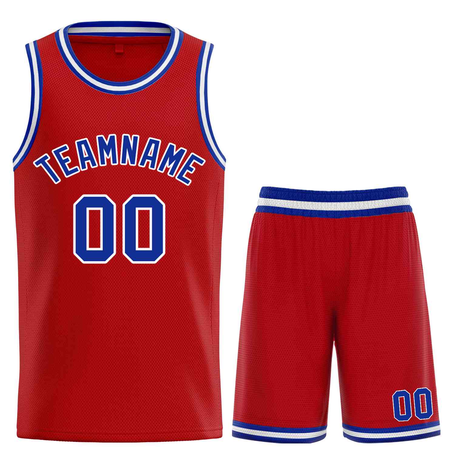 Custom Classic Sets gebogenes Basketballtrikot