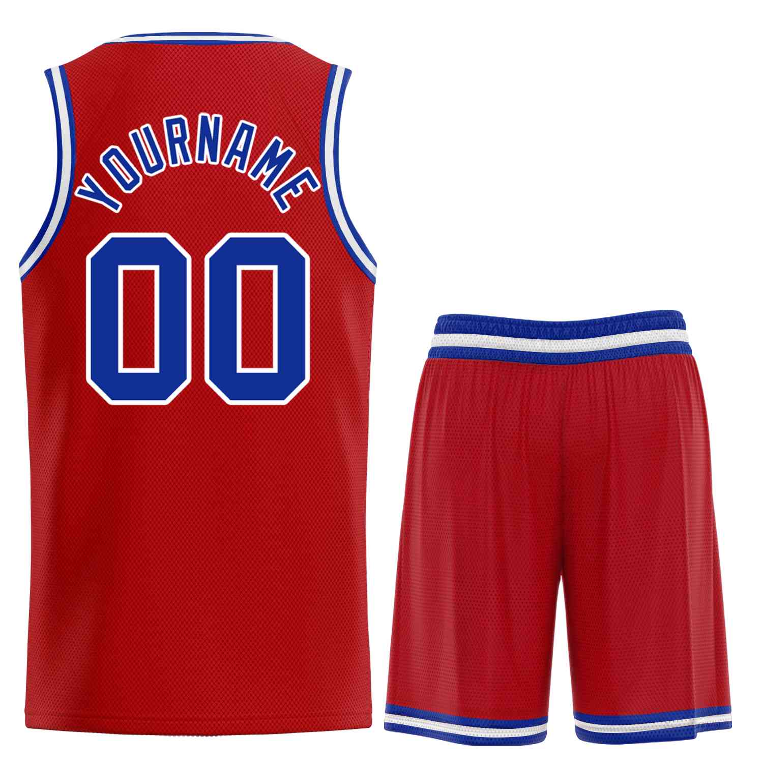 Custom Classic Sets gebogenes Basketballtrikot