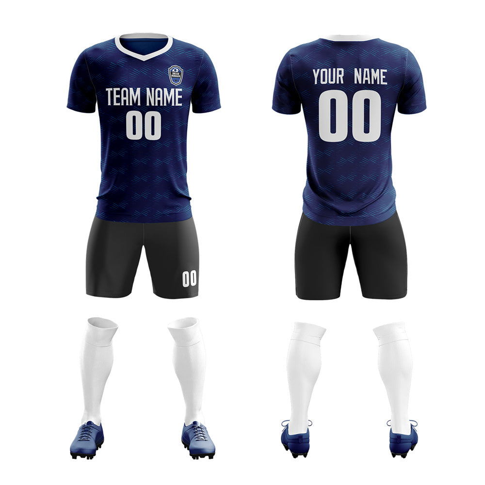Benutzerdefinierte schnell trocknende Trainingsuniform-Fußball-Sets-Trikot