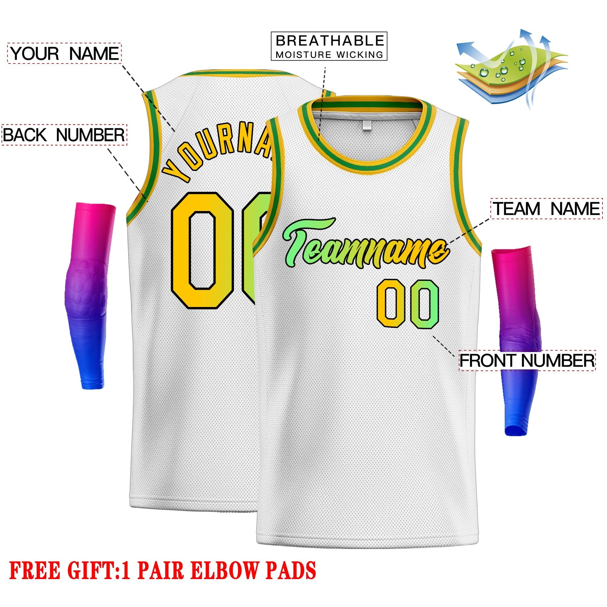Benutzerdefinierte klassische Tops Schriftarten Farbverlauf Mode Tops Männer Casual Basketball Jersey Benutzerdefinierte klassische Tops Schriftarten Farbverlauf Mode Tops Männer Casual Basketball Jersey