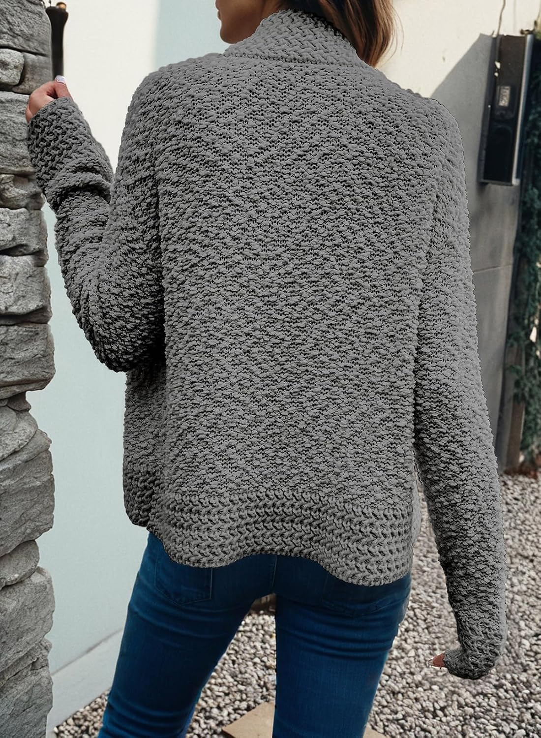 Women's Fashion Open Front Long Sleeve Chunky Knit Cardigans Sweaters Outerwear Coats Edition Women's Fashion Open Front Long Sleeve Chunky Knit Cardigans Sweaters Outerwear Coats Edition