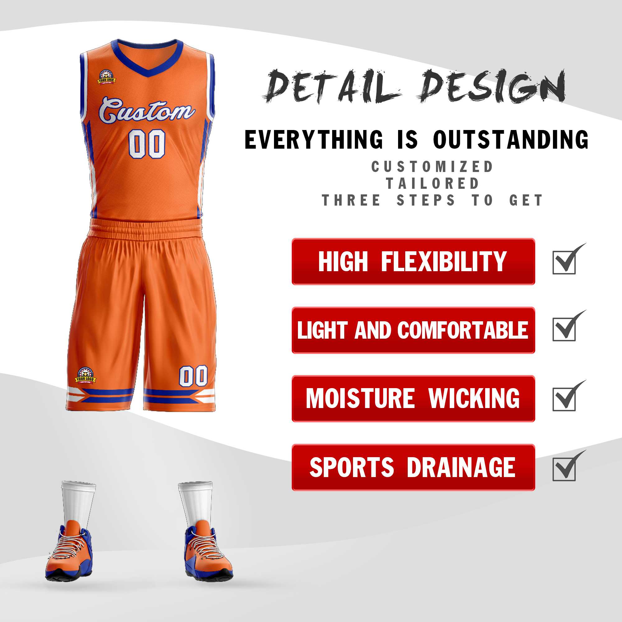 Custom Classic Sets Mesh-Basketballtrikot Custom Classic Sets Mesh-Basketballtrikot
