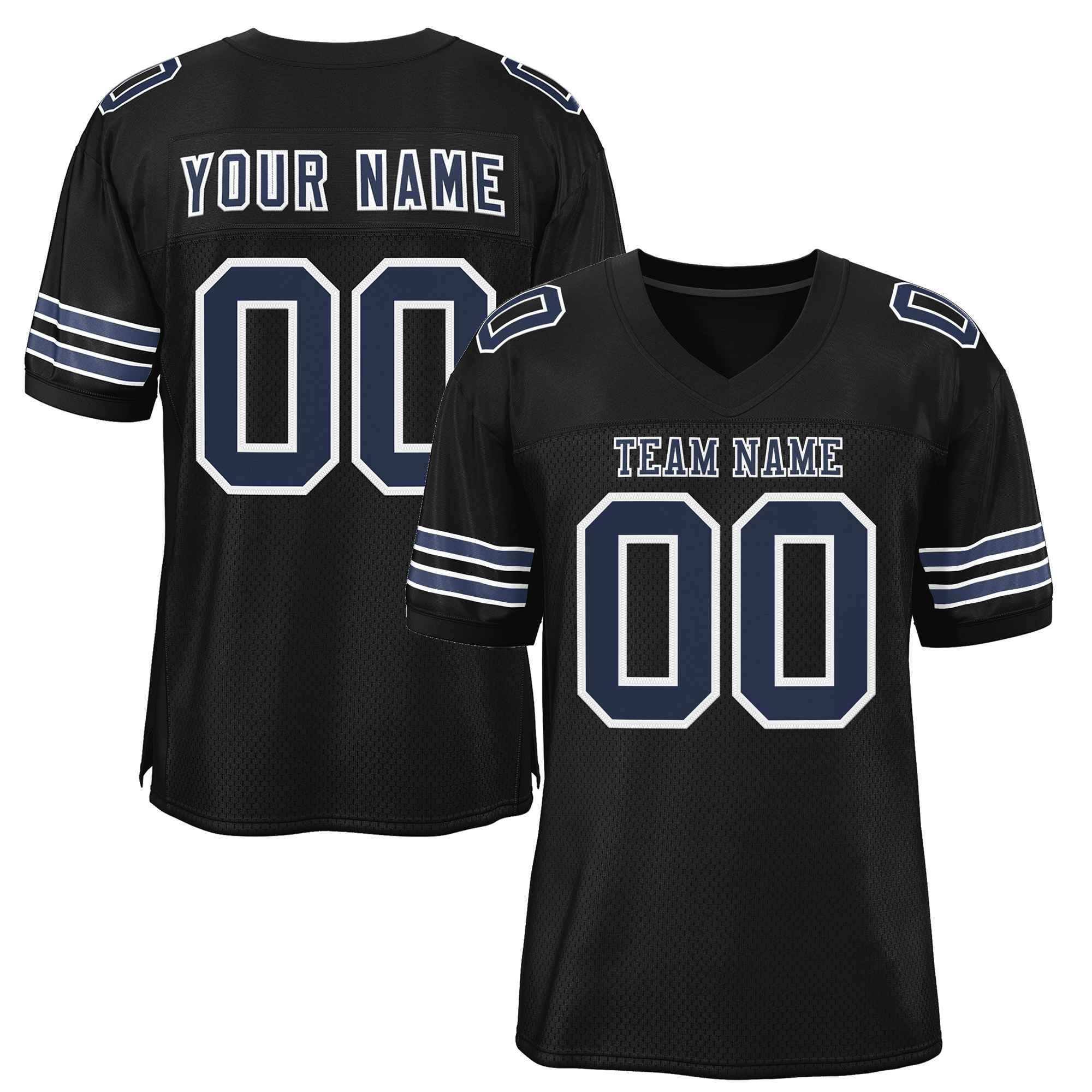 Maßgeschneidertes authentisches Fußballtrikot im klassischen Stil