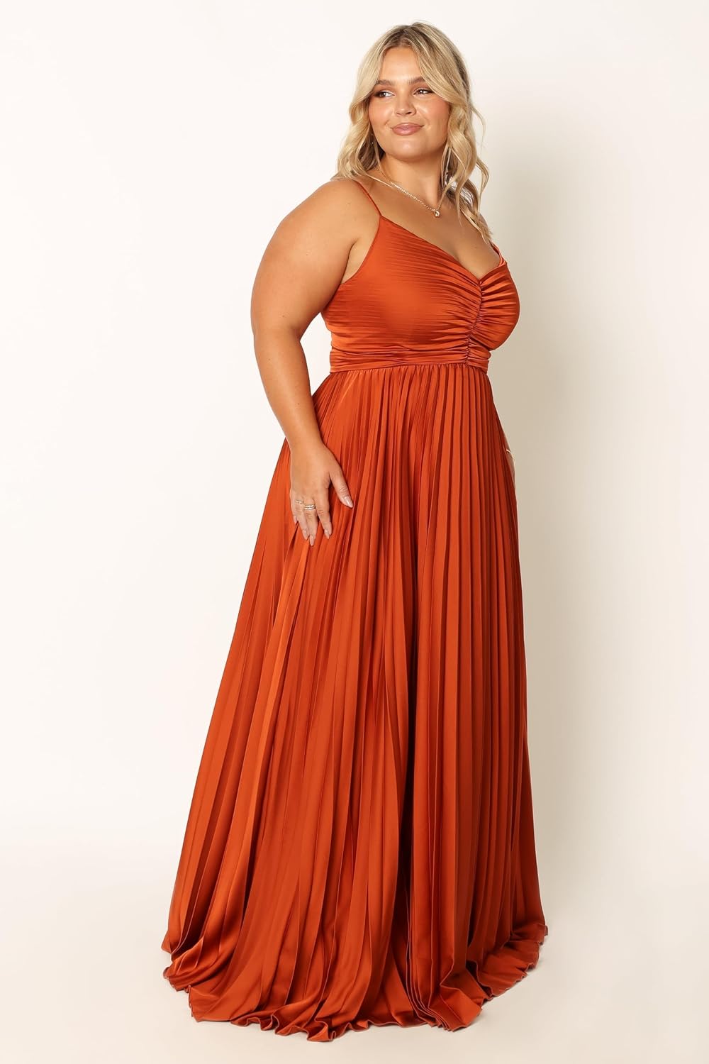 Women's Naira Pleated Maxi Dress