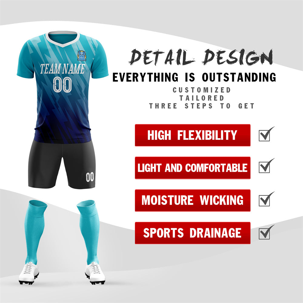 Maßgeschneiderte Trainingsuniform, Fußball-Sets, Trikot