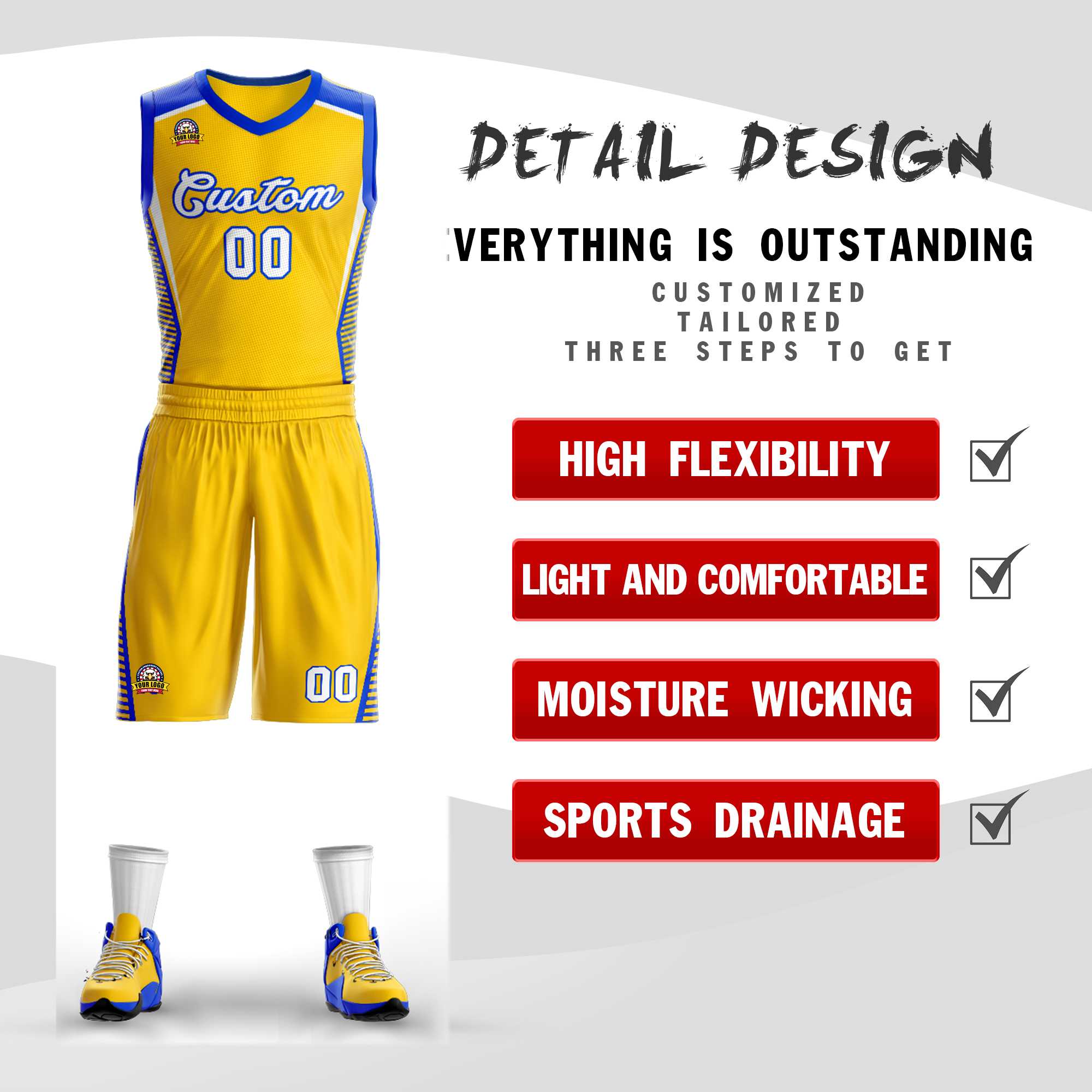 Custom Classic Sets Mesh-Basketballtrikot Custom Classic Sets Mesh-Basketballtrikot