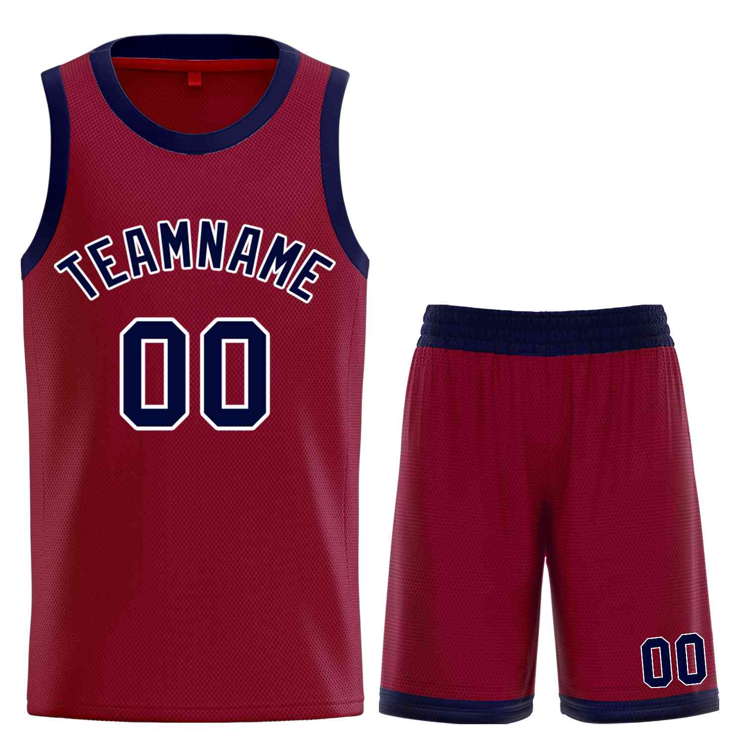 Custom Classic Sets gebogenes Basketballtrikot