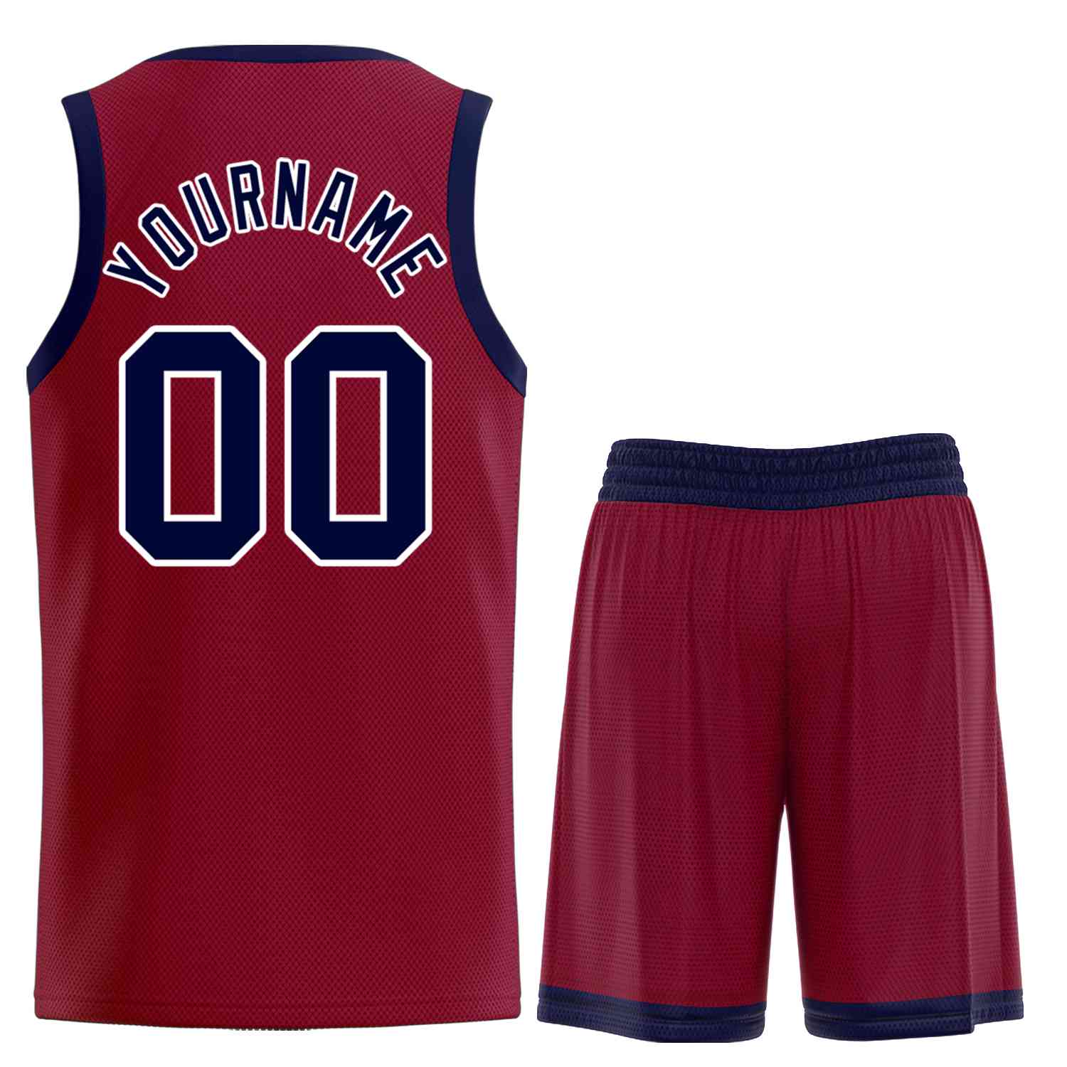 Custom Classic Sets gebogenes Basketballtrikot