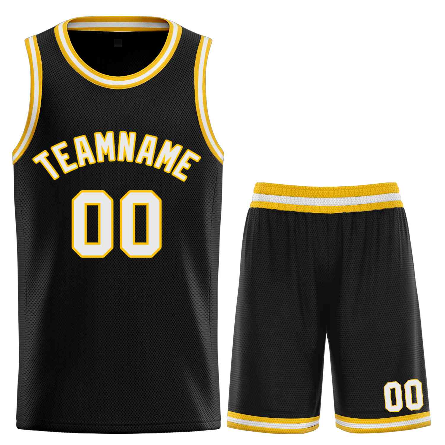 Custom Classic Sets gebogenes Basketballtrikot