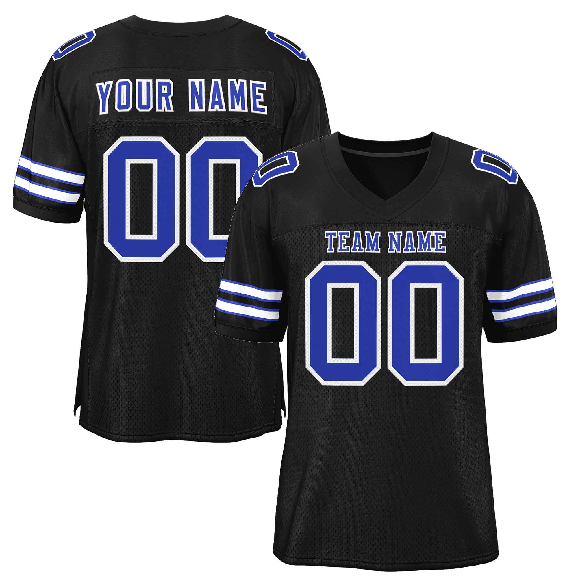 Maßgeschneidertes authentisches Fußballtrikot im klassischen Stil