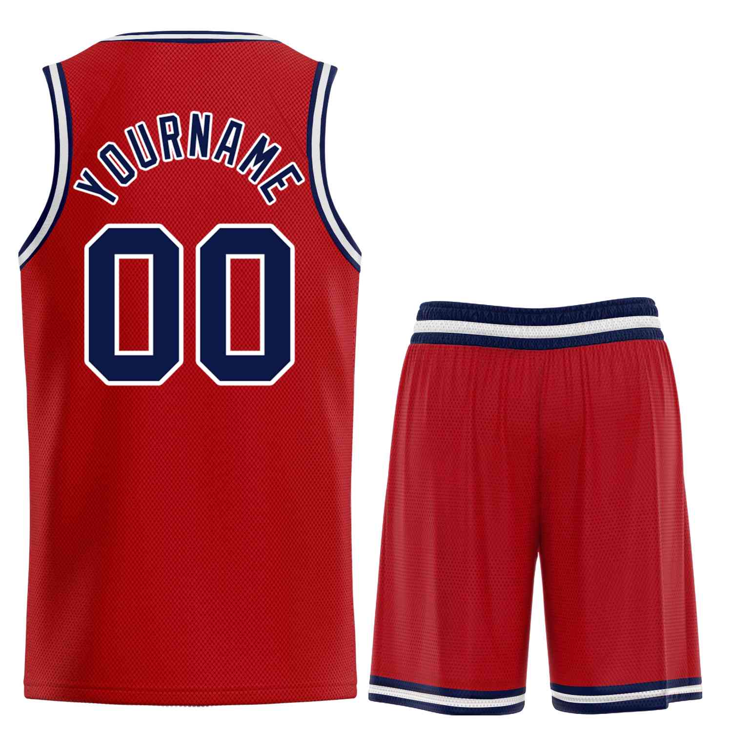 Custom Classic Sets gebogenes Basketballtrikot