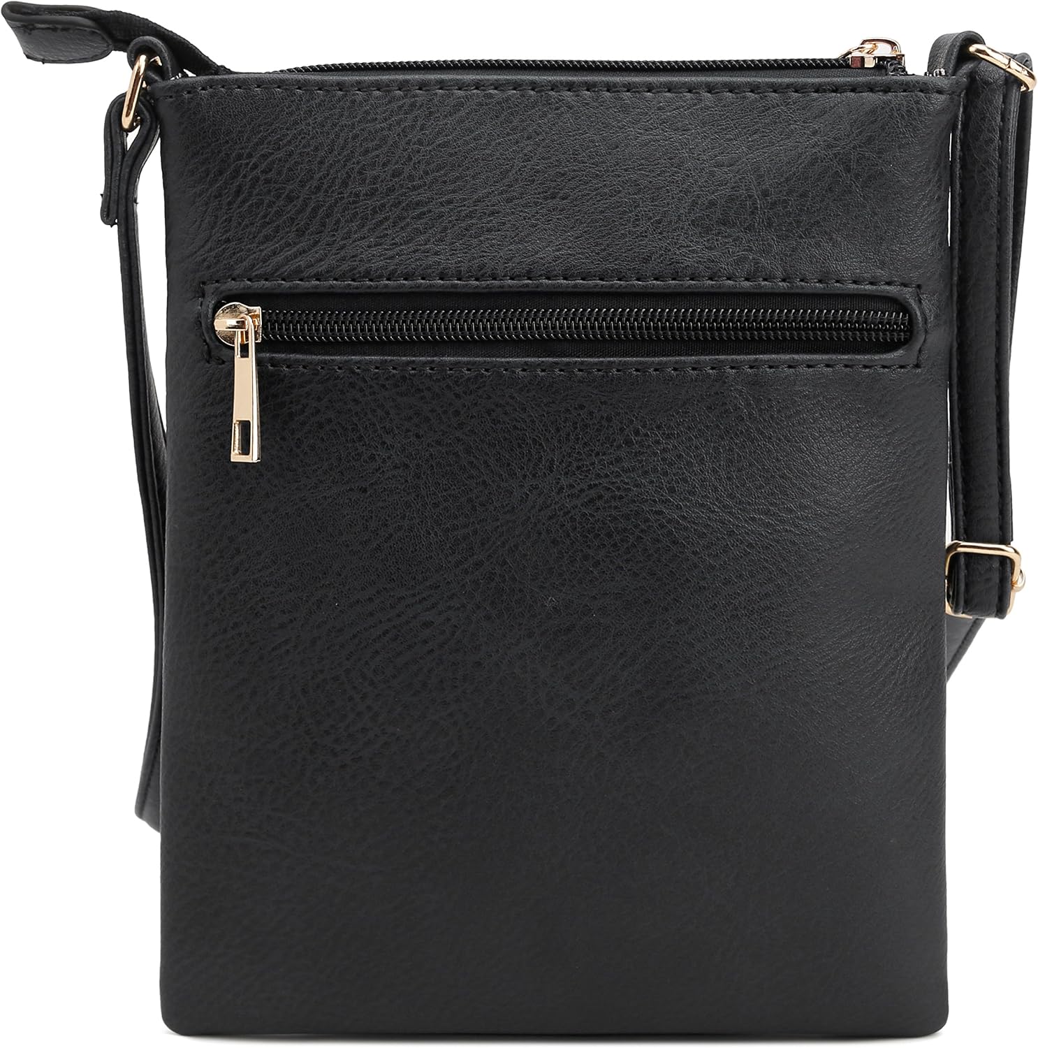 Women's Multi Zip Crossbody Bag Vegan Leather with Tassels Women's Multi Zip Crossbody Bag Vegan Leather with Tassels