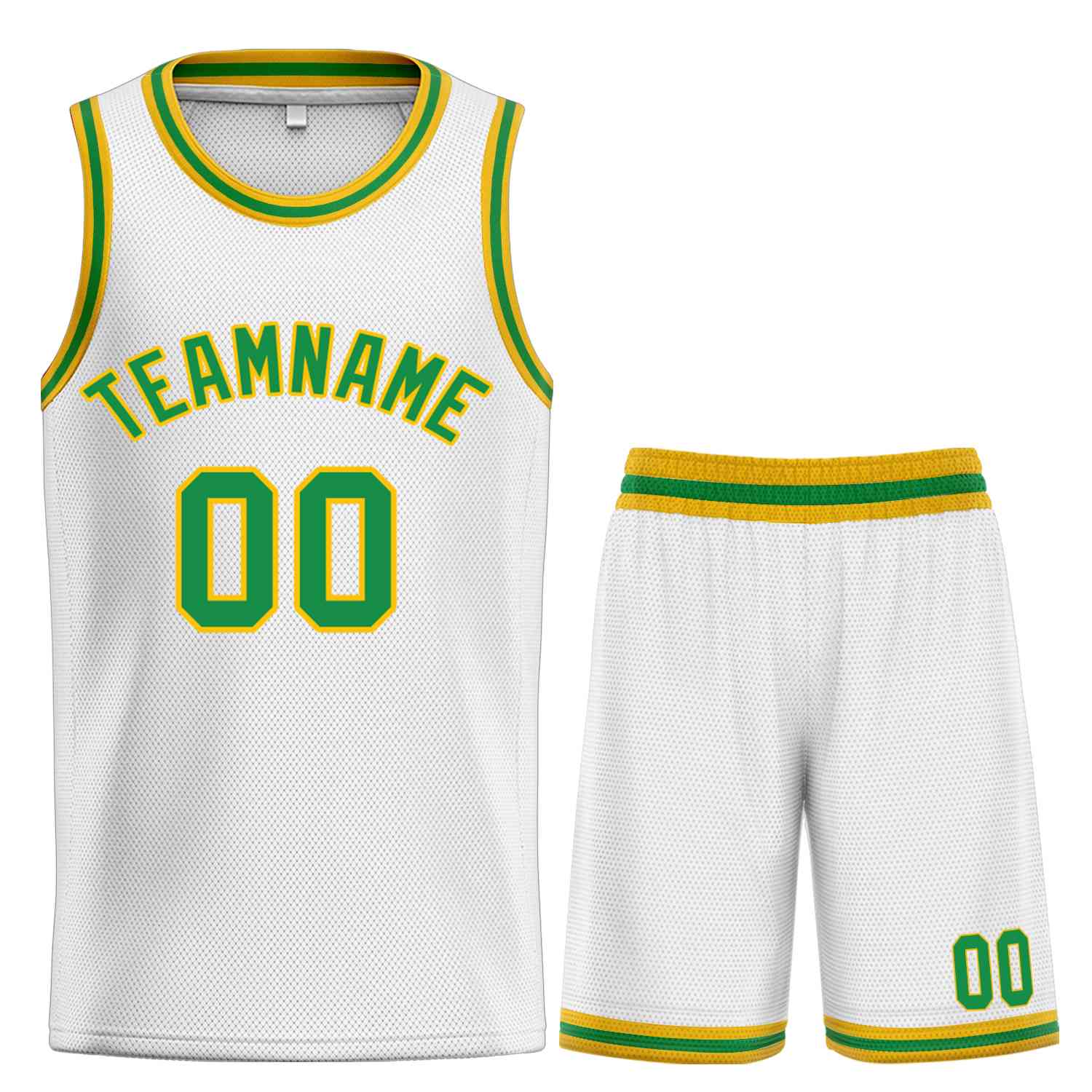 Custom Classic Sets gebogenes Basketballtrikot