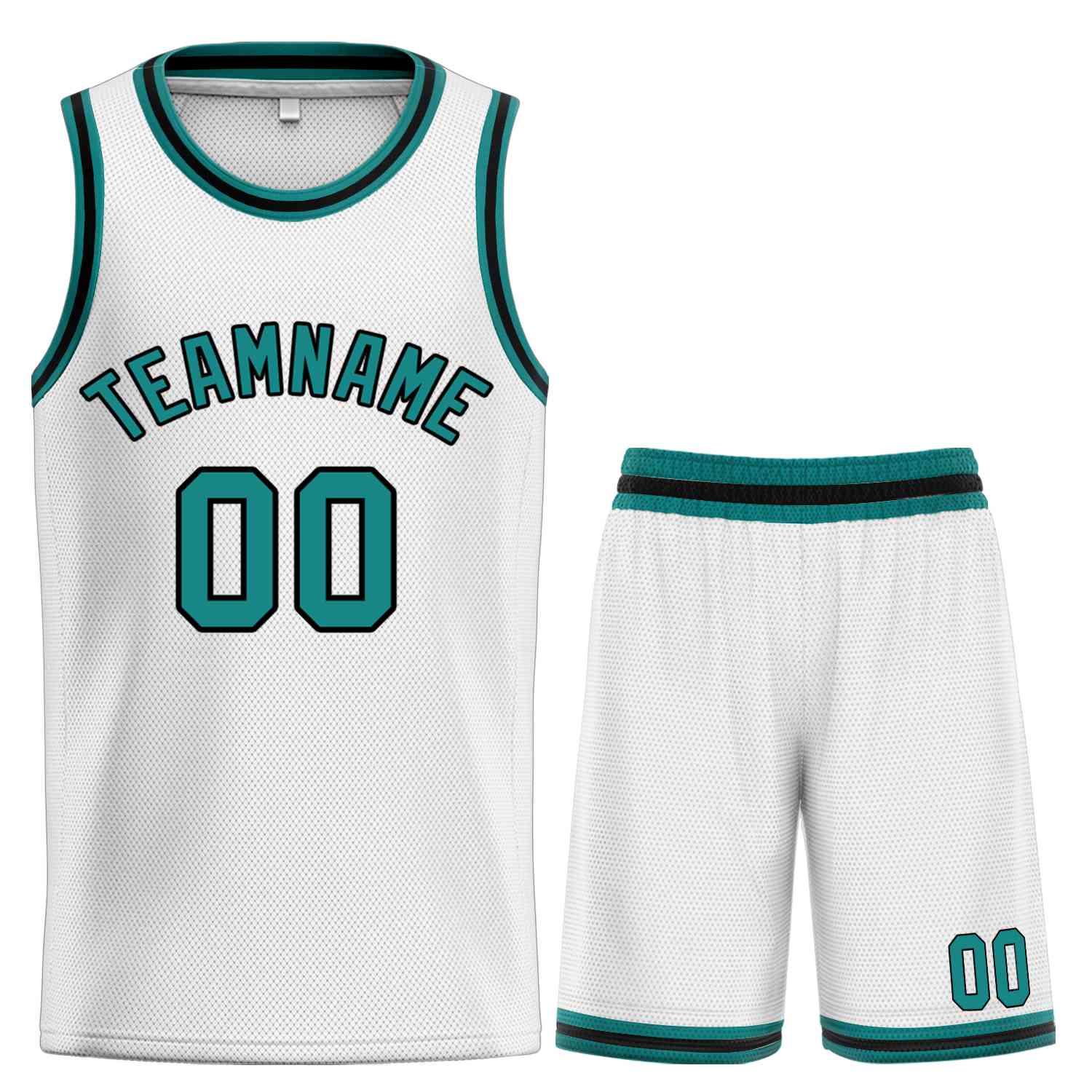 Custom Classic Sets gebogenes Basketballtrikot