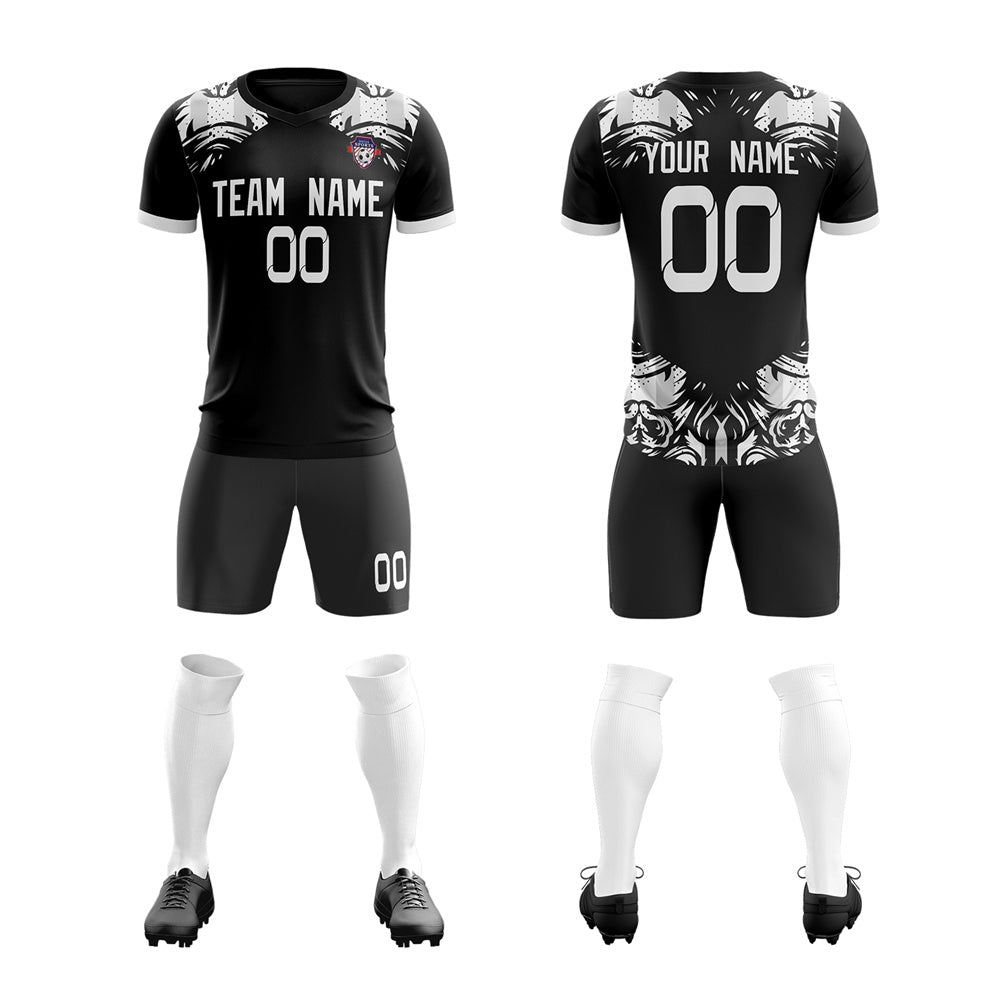 Maßgeschneiderte Soft-Trainingsuniform-Fußball-Sets-Trikots