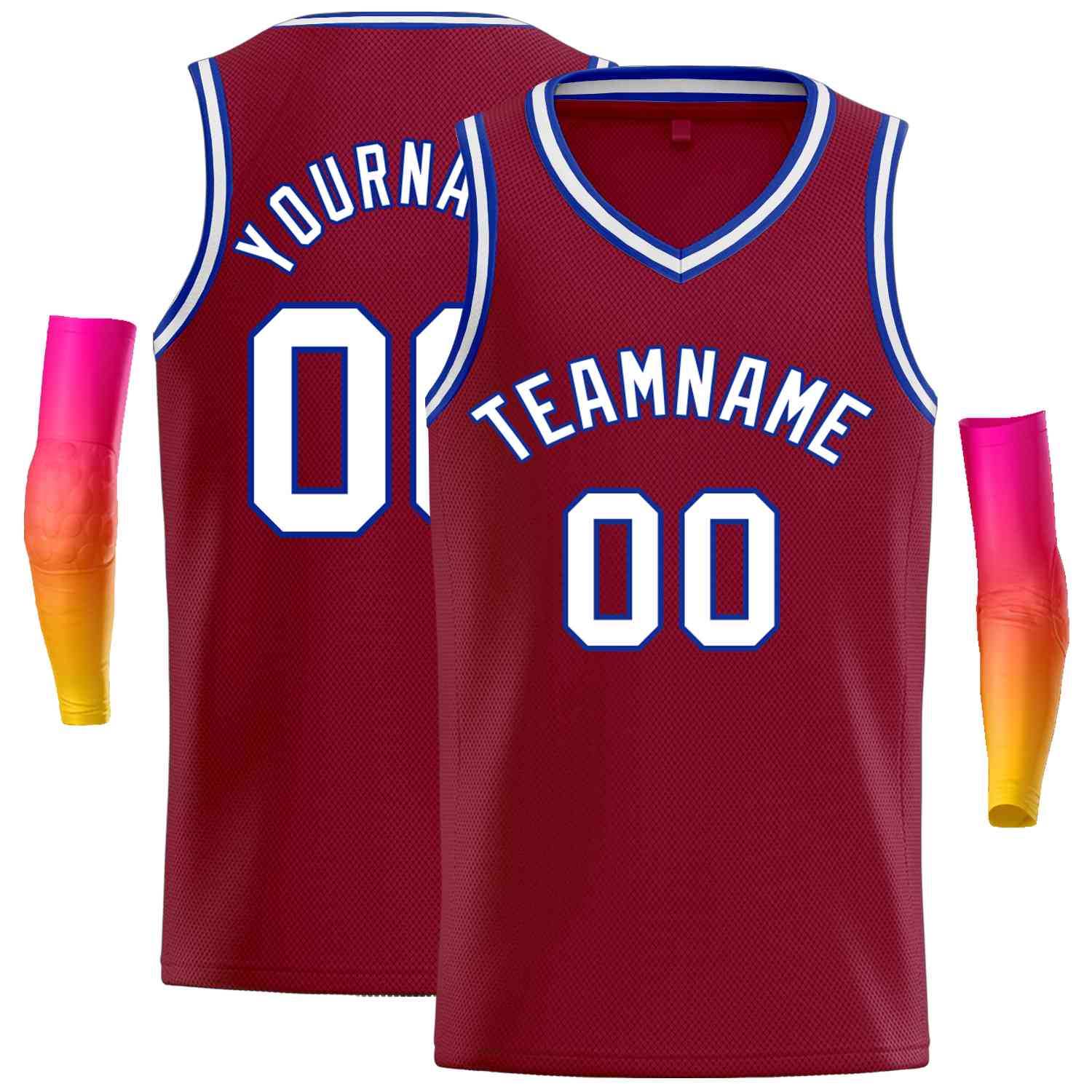 Custom Classic Tops Herren-Freizeit-Basketballtrikot