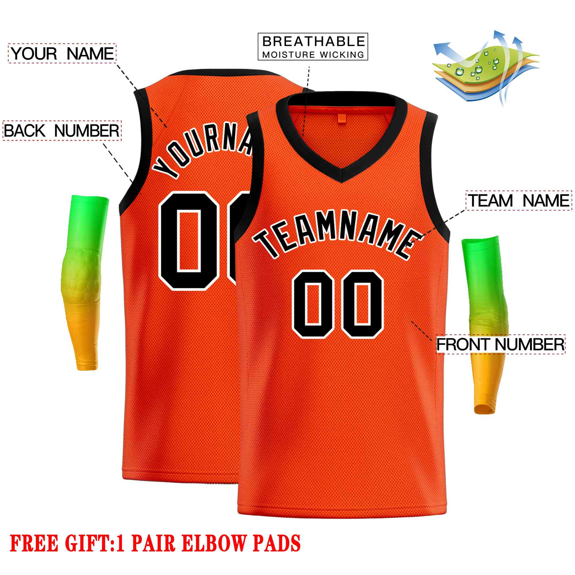 Custom Classic Tops Herren-Freizeit-Basketballtrikot